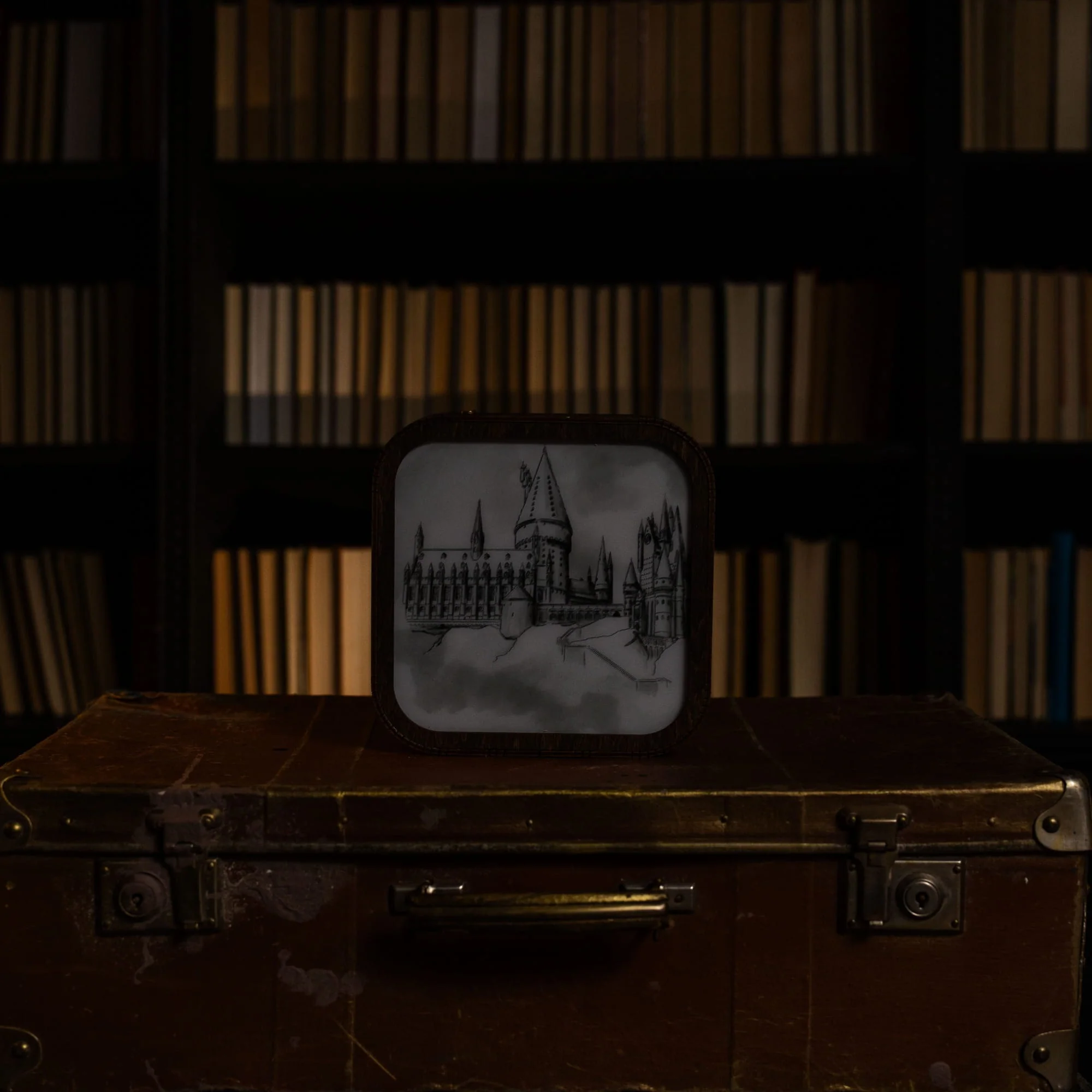 Wooden Acrylic Harry Potter Night Light - Hogwarts Castle - Image 7