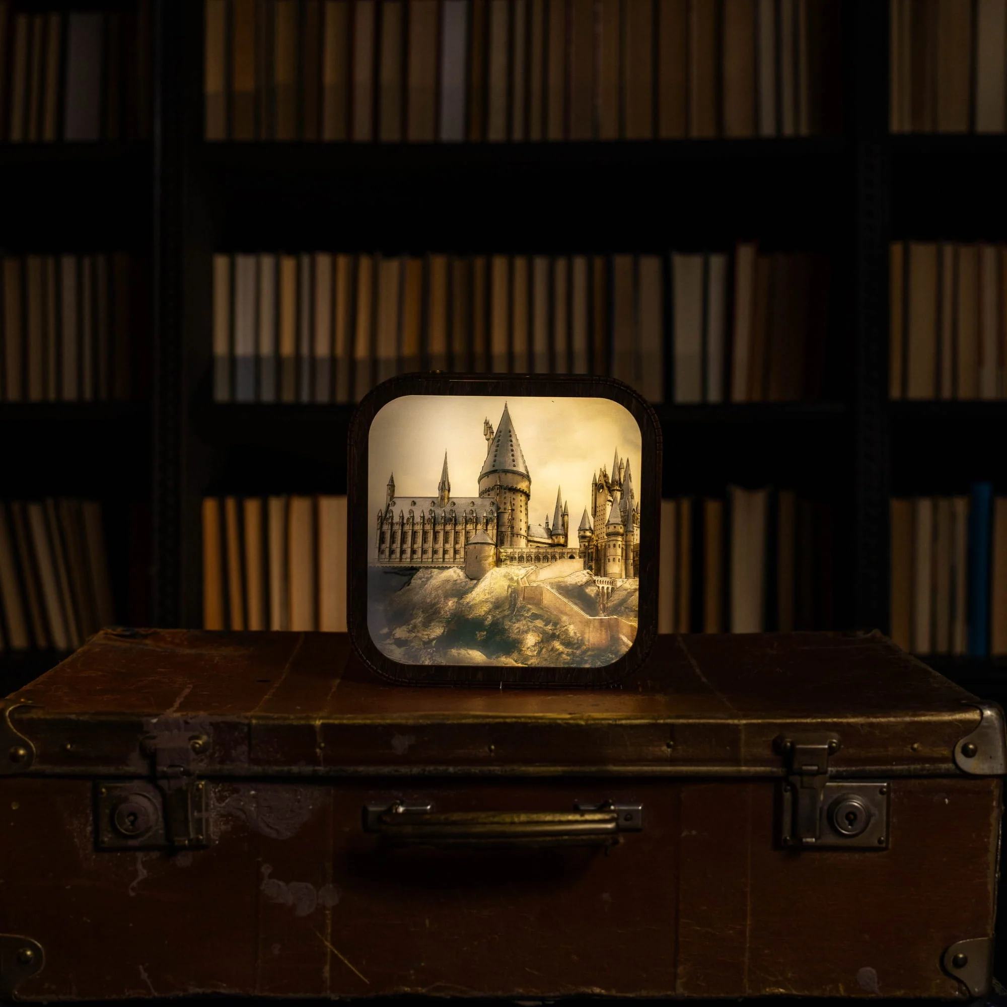 Wooden Acrylic Harry Potter Night Light - Hogwarts Castle - Image 8