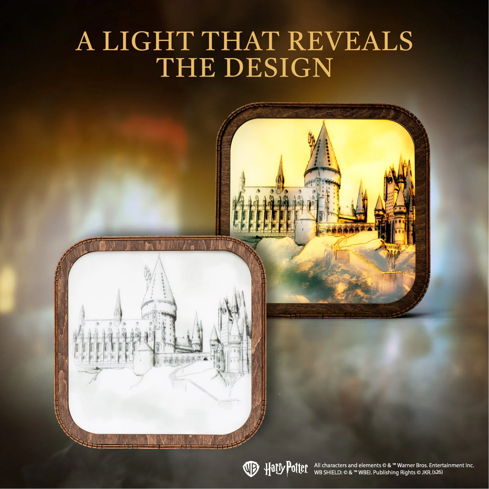 Wooden Acrylic Harry Potter Night Light - Hogwarts Express - Image 13