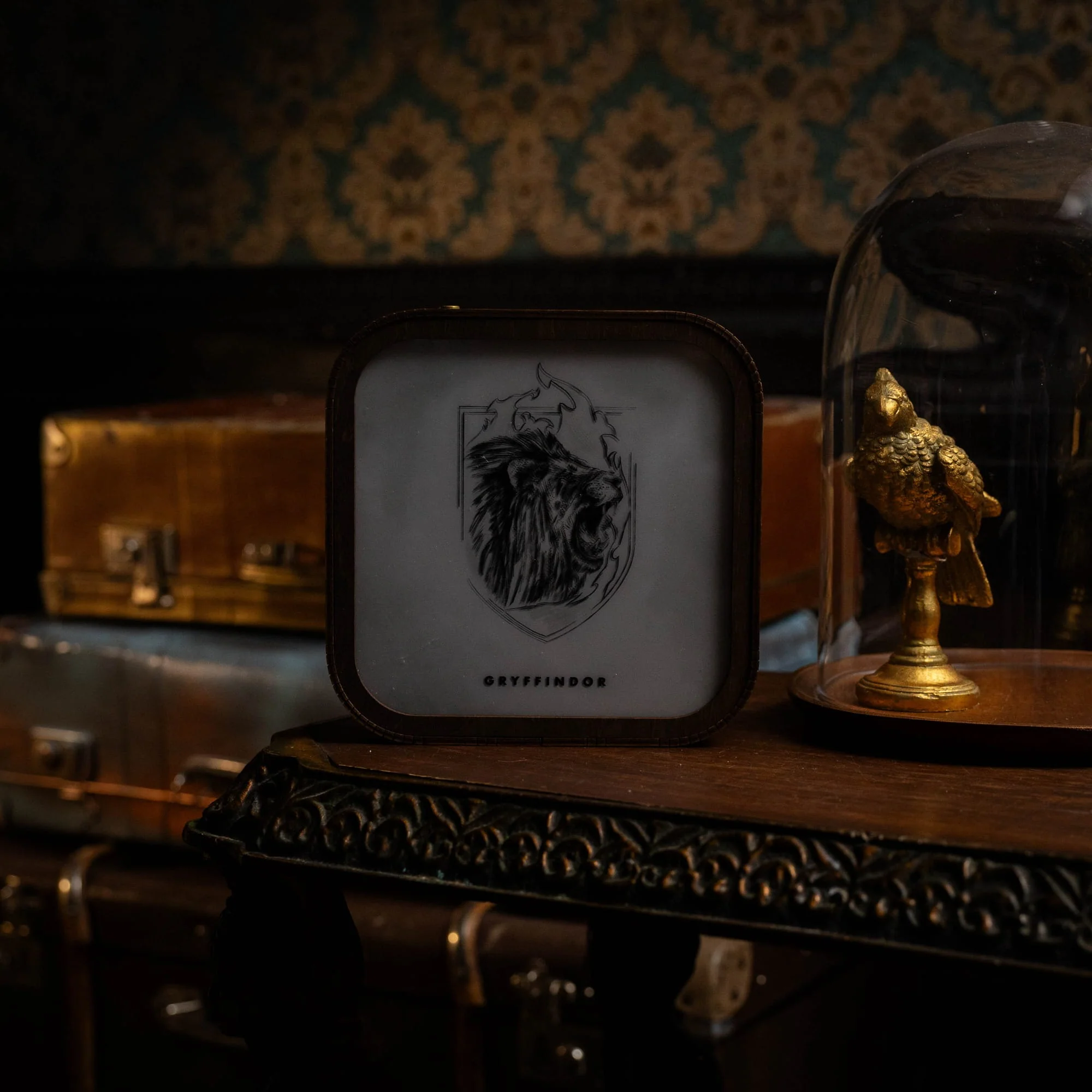 Wooden Acrylic Harry Potter Night Light - Lion of Gryffindor - Image 5