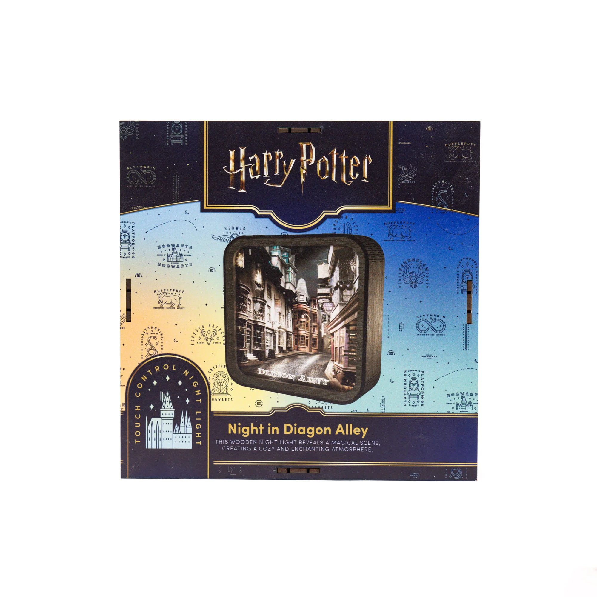 Wooden Acrylic Harry Potter Night Light - Night in Diagon Alley - Image 17