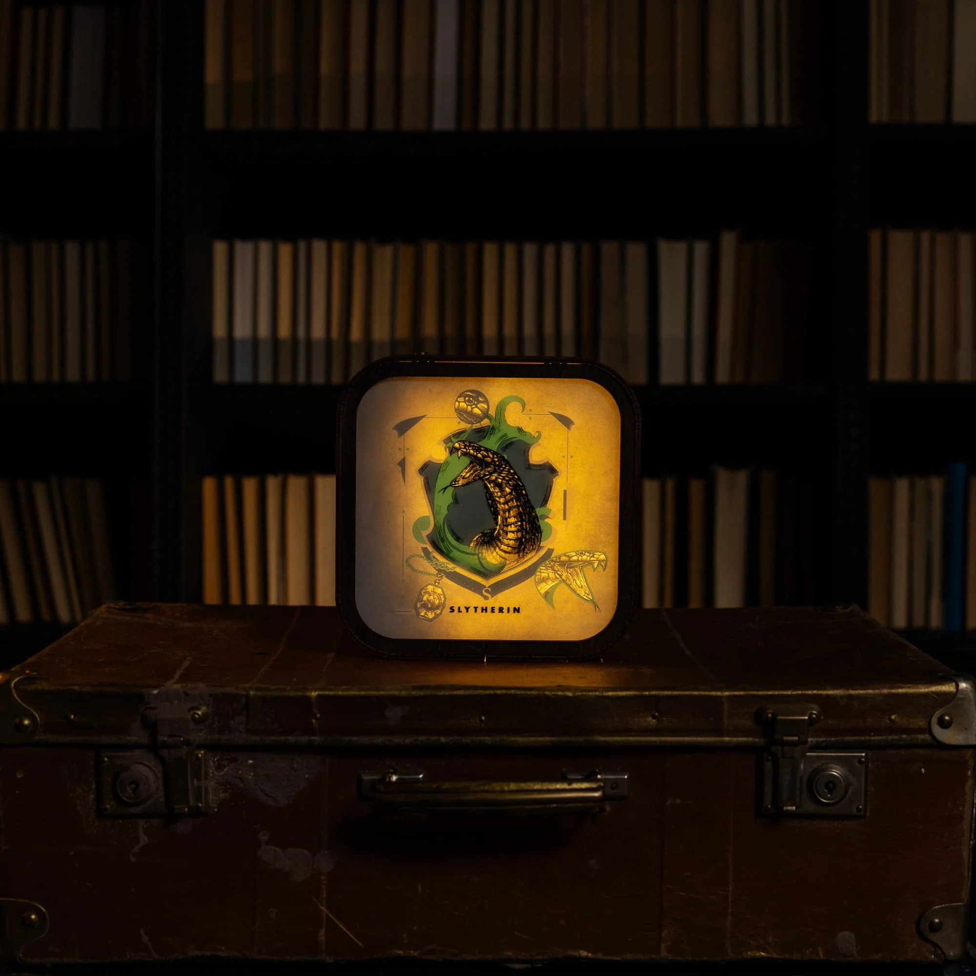 Wooden Acrylic Harry Potter Night Light - Serpent of Slytherin - Image 8