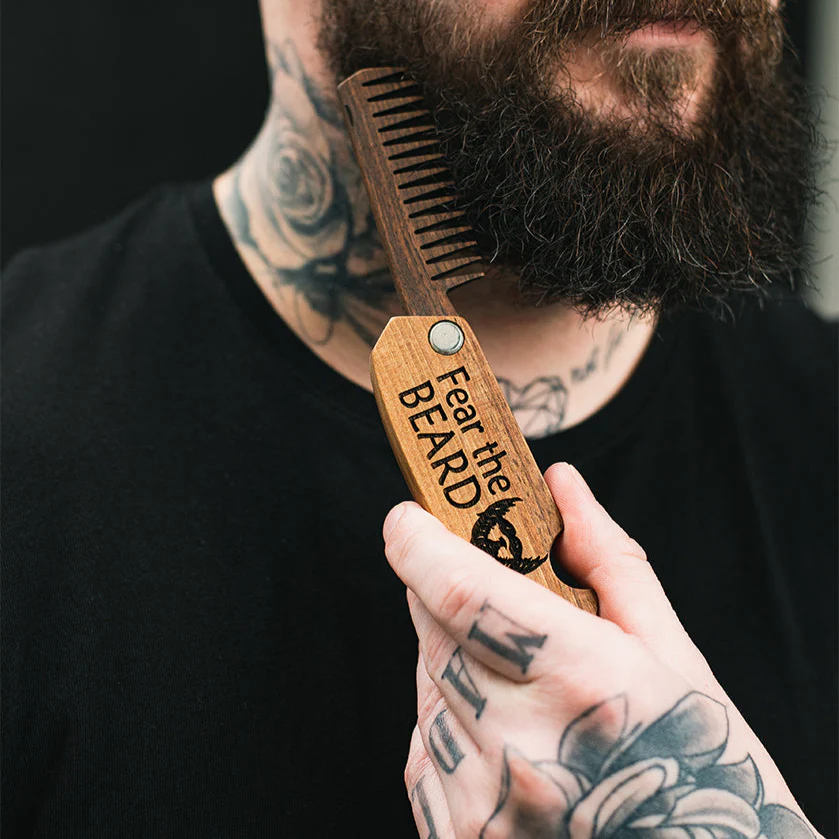 Wooden Beard Comb – Fear the Beard - Image 11