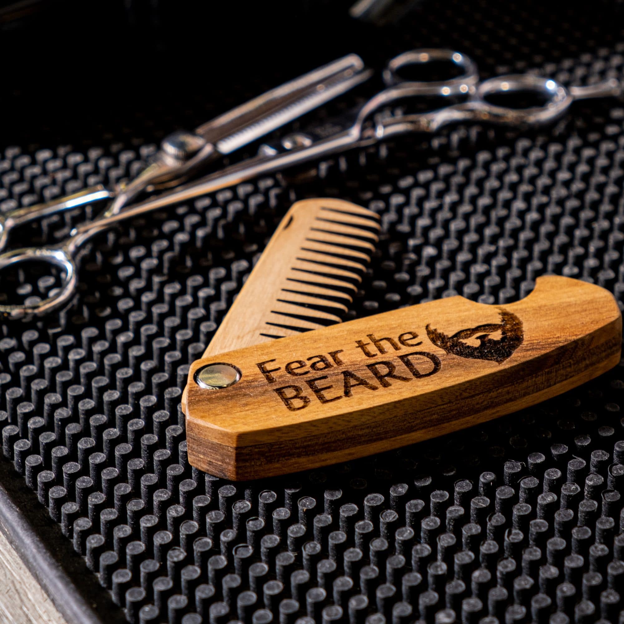 Wooden Beard Comb – Fear the Beard - Image 12