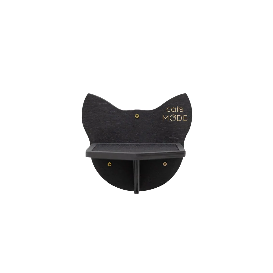 Wooden Cat Step - Black - Image 2