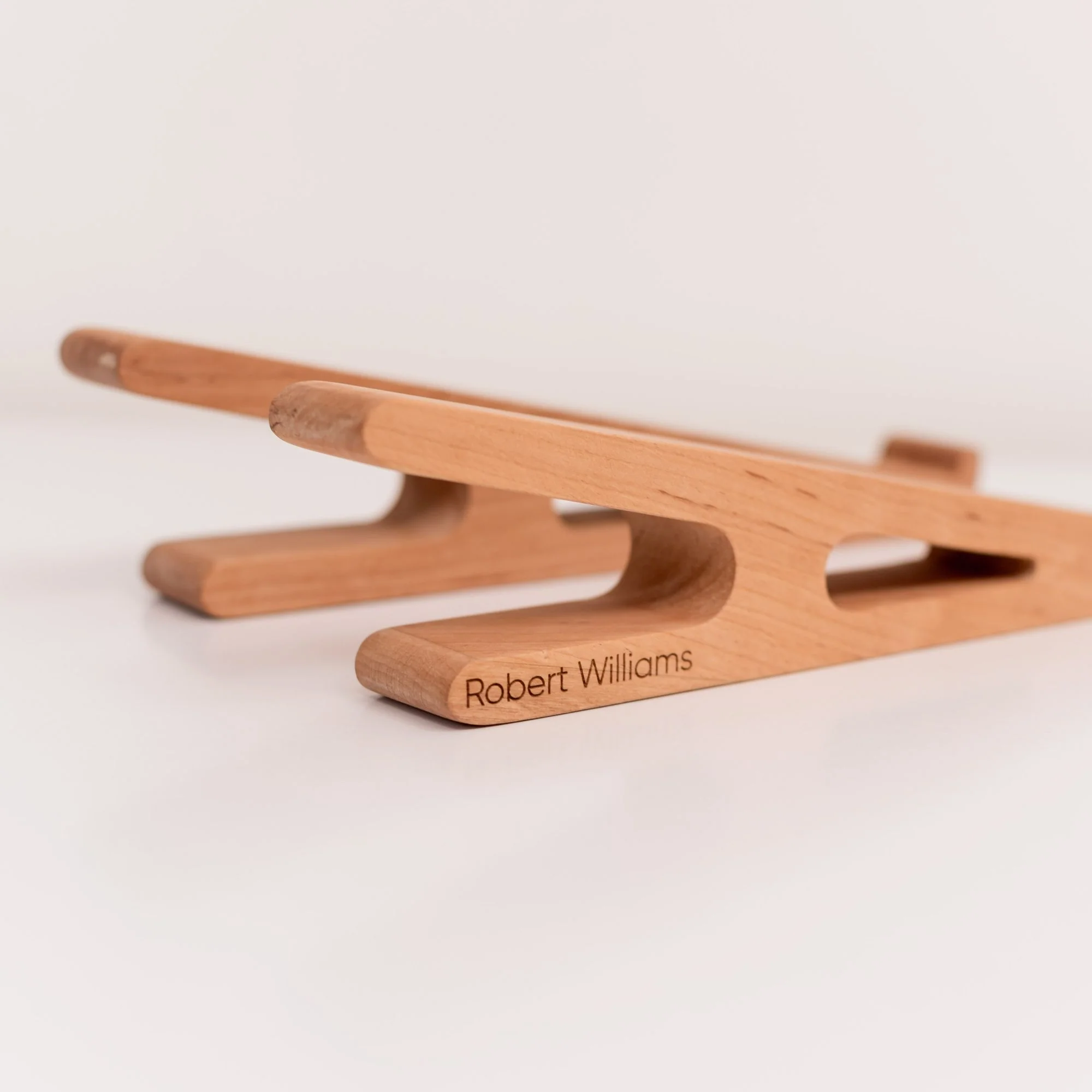 Wooden Laptop Stand – Solid Wood - Image 5