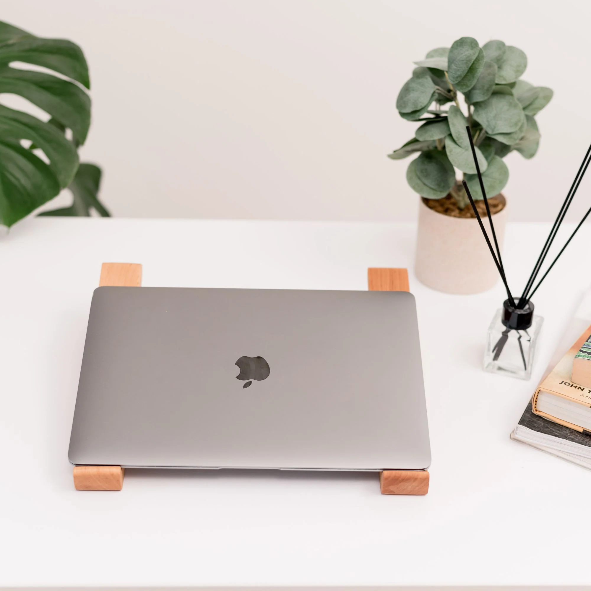Wooden Laptop Stand – Solid Wood - Image 7