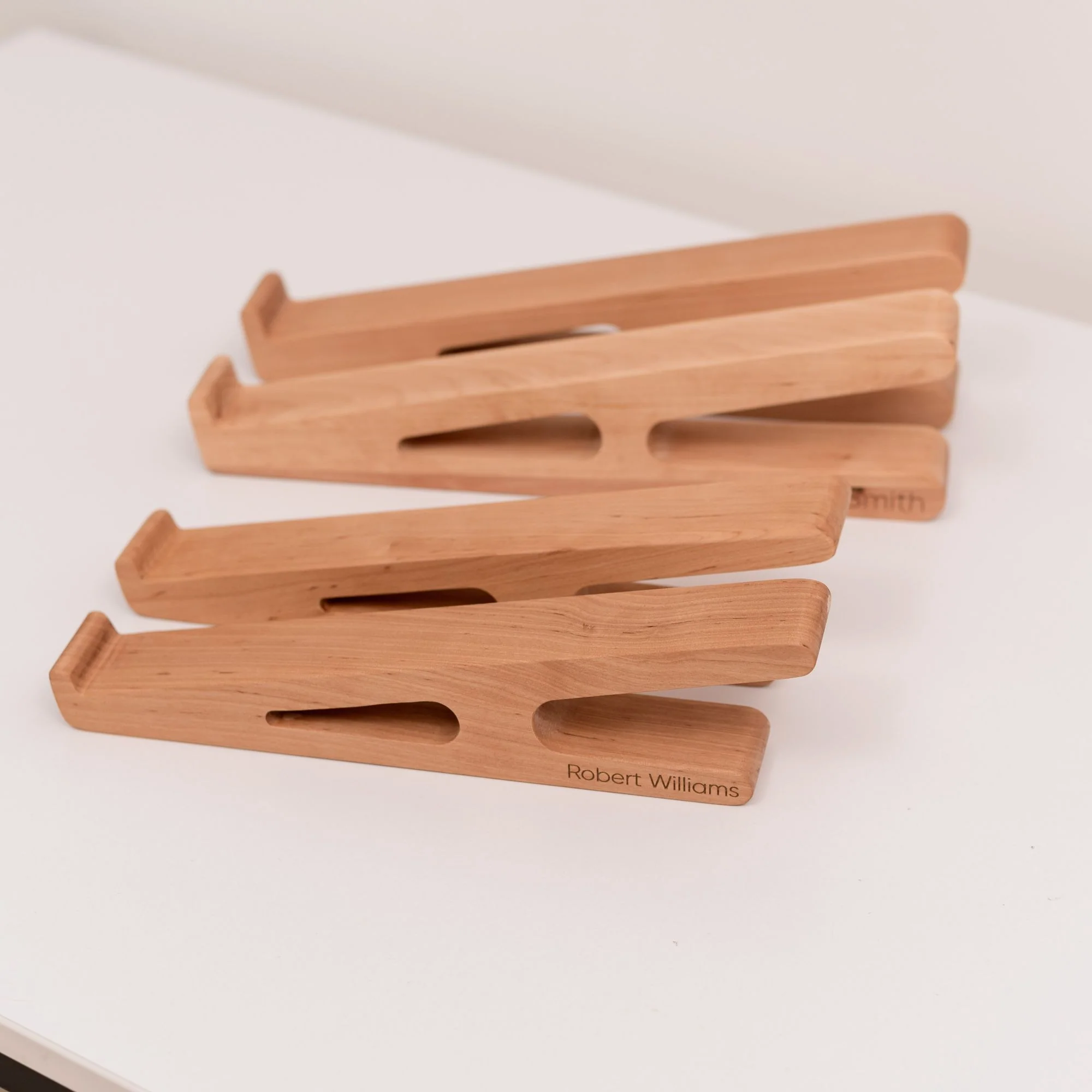 Wooden Laptop Stand – Solid Wood - Image 9