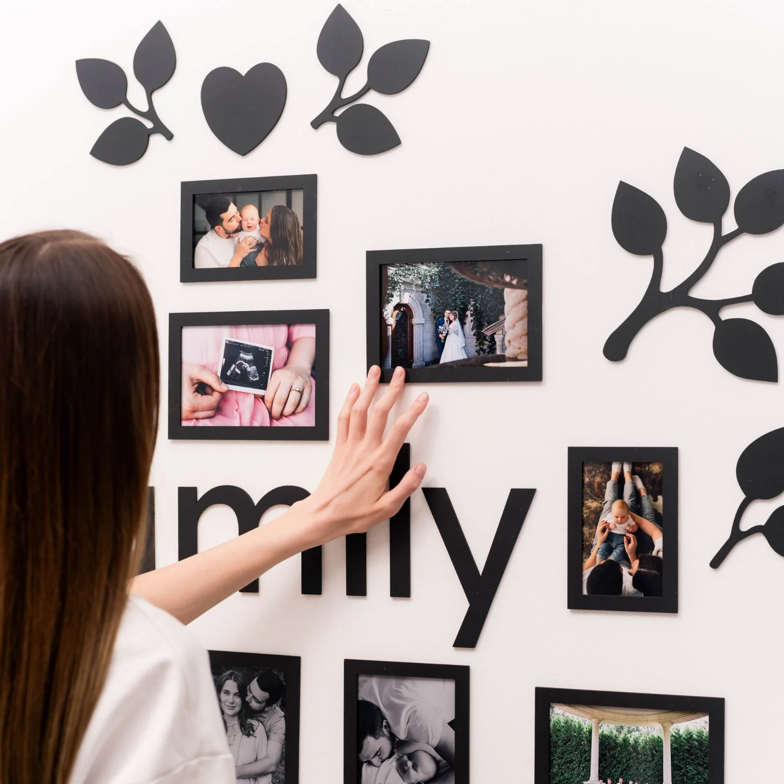 Wooden Led Family Tree - Black Ember - Image 5
