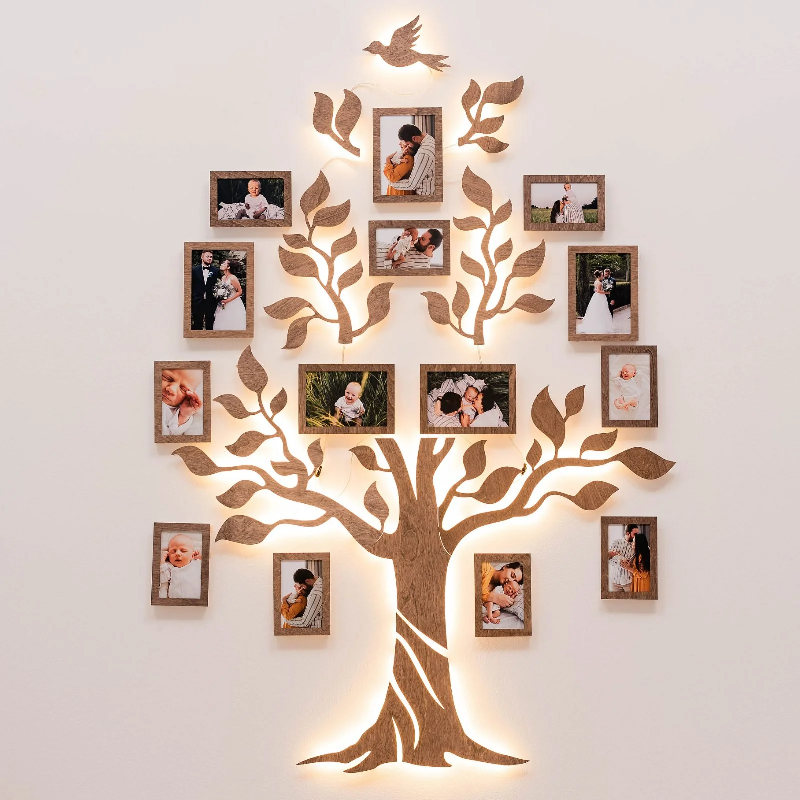 Wooden Led Family Tree - Nova - Image 12