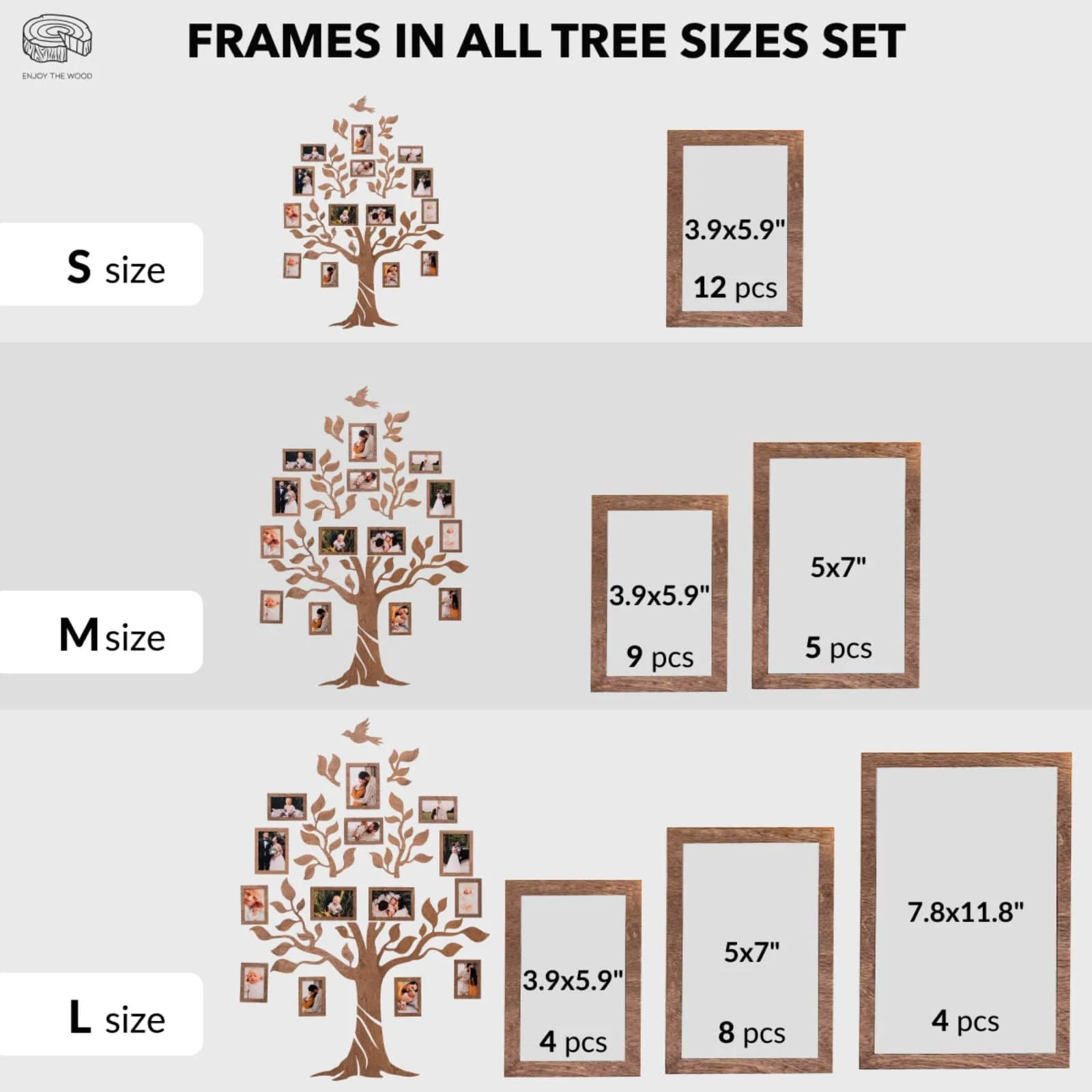 Wooden Led Family Tree - Nova - Image 17