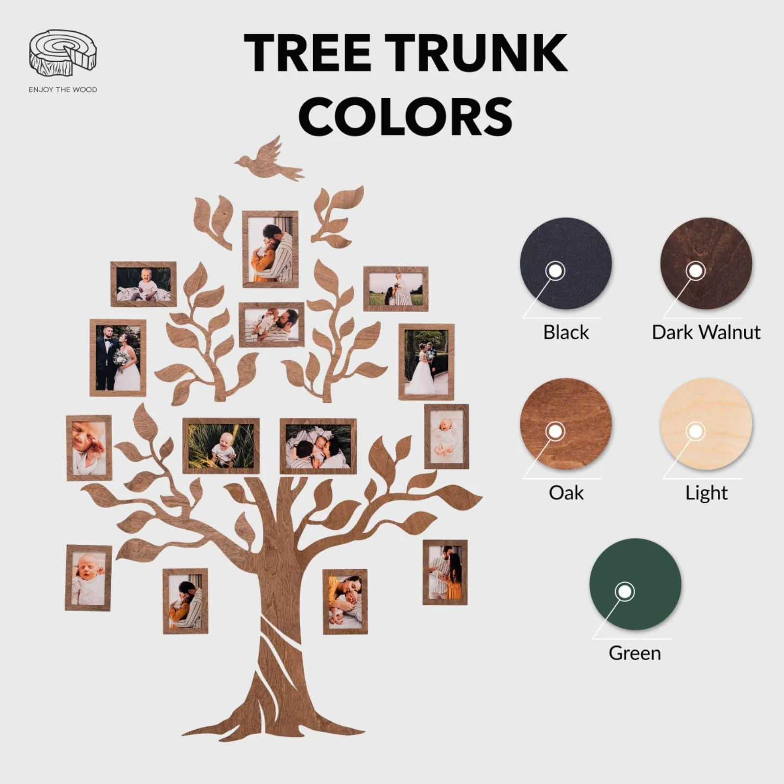 Wooden Led Family Tree - Nova - Image 18