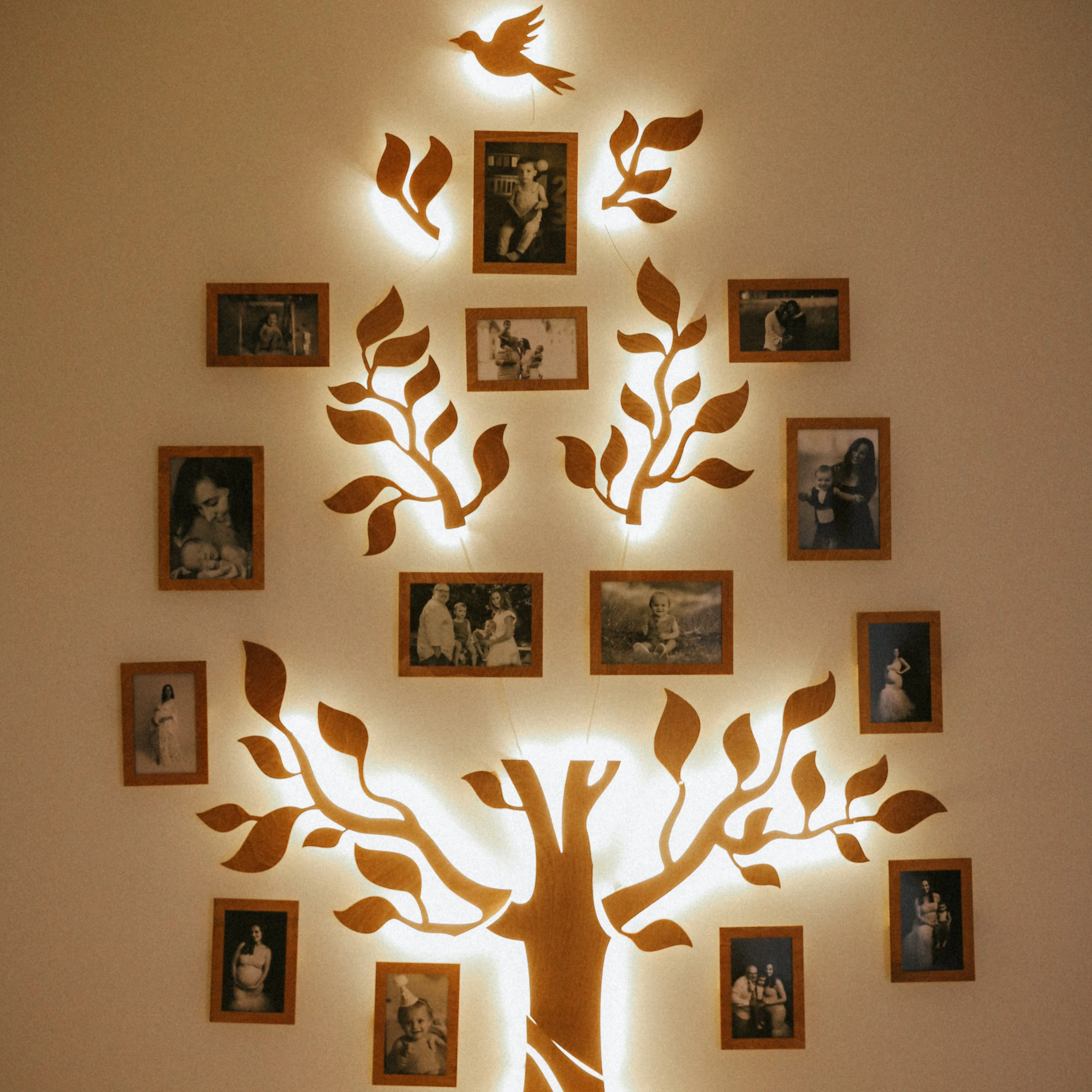 Wooden Led Family Tree - Nova - Image 20