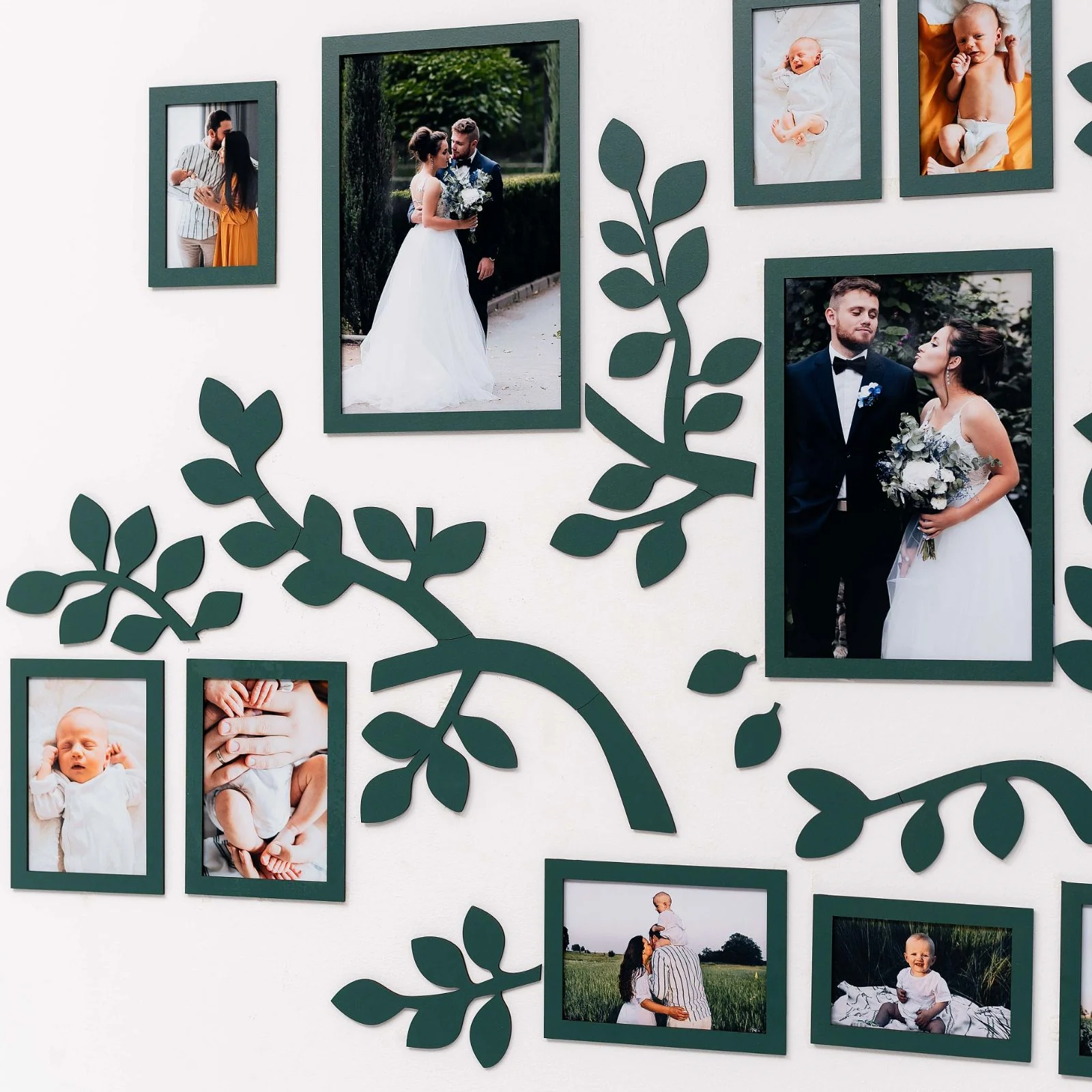 Wooden Led Family Tree - Starlight - Image 4