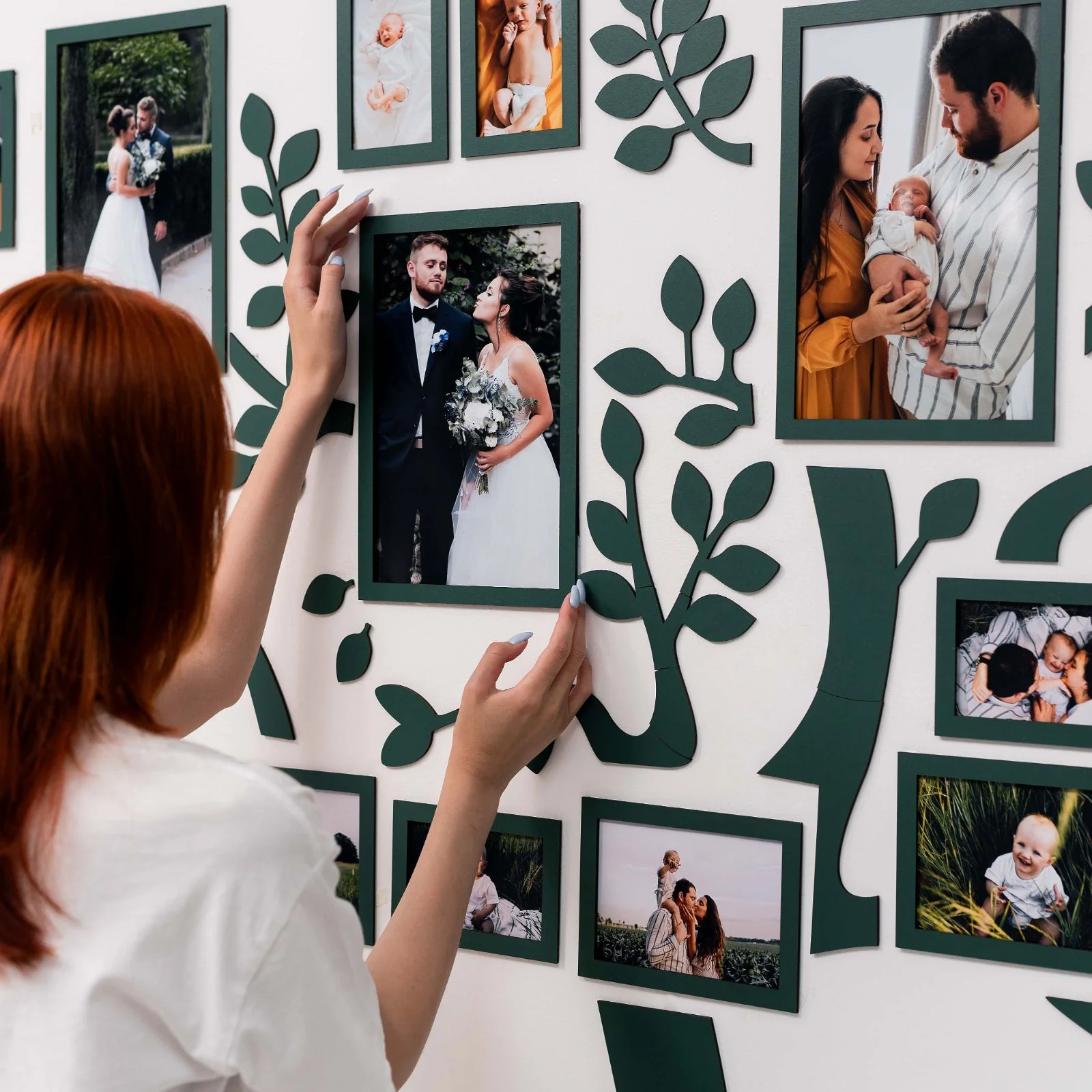 Wooden Led Family Tree - Starlight - Image 9