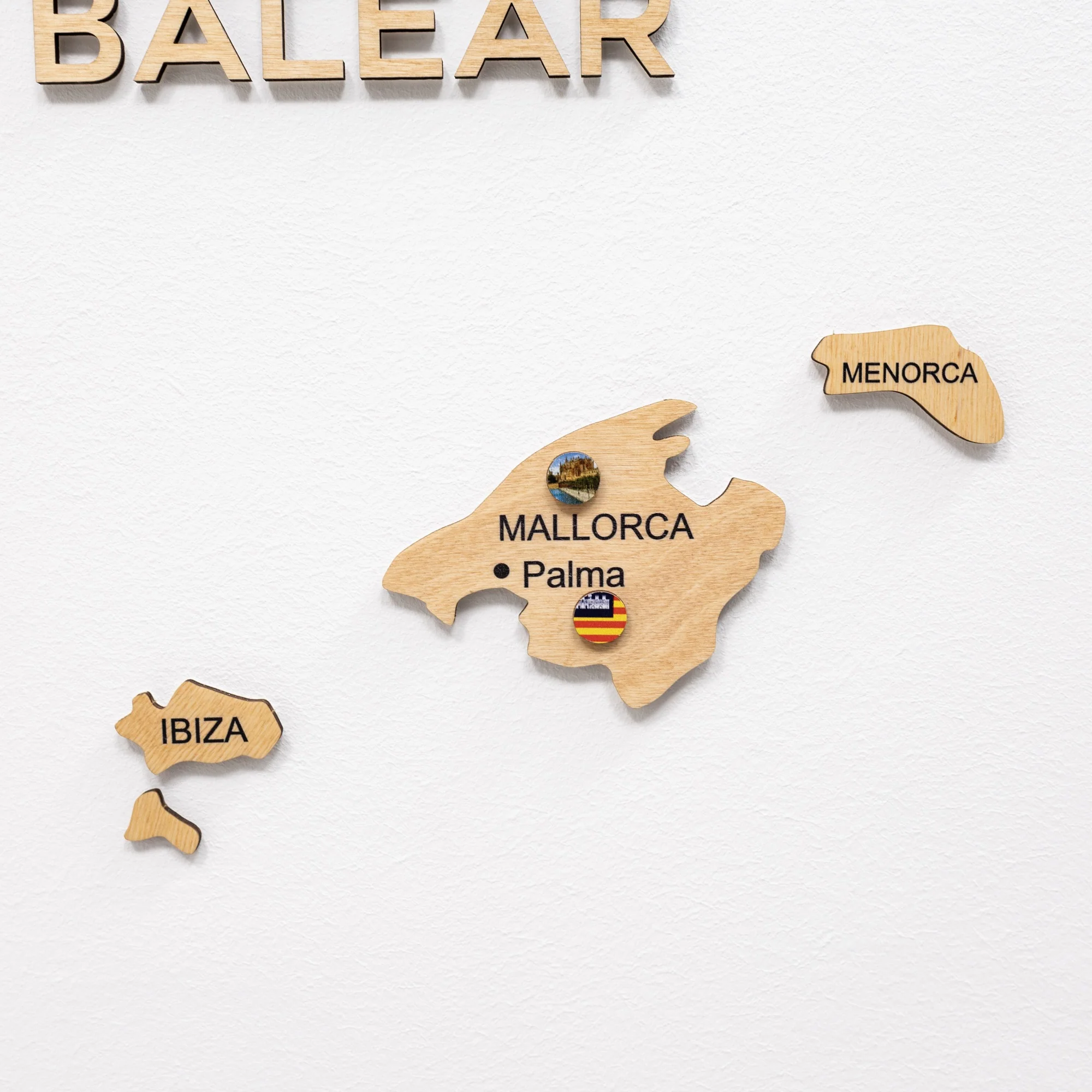 Wooden Map of Spain – Gold - Image 13