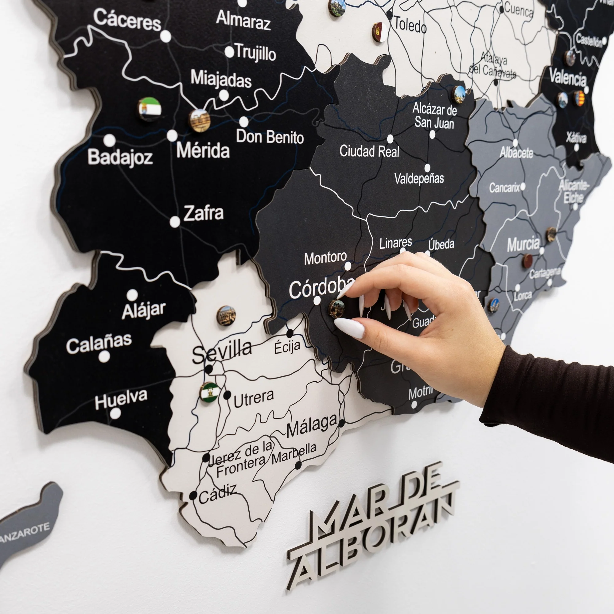Wooden Map of Spain – Nordik - Image 6
