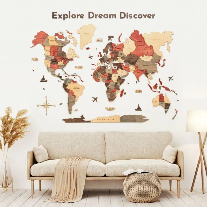 Wooden Map Quotes - Image 4