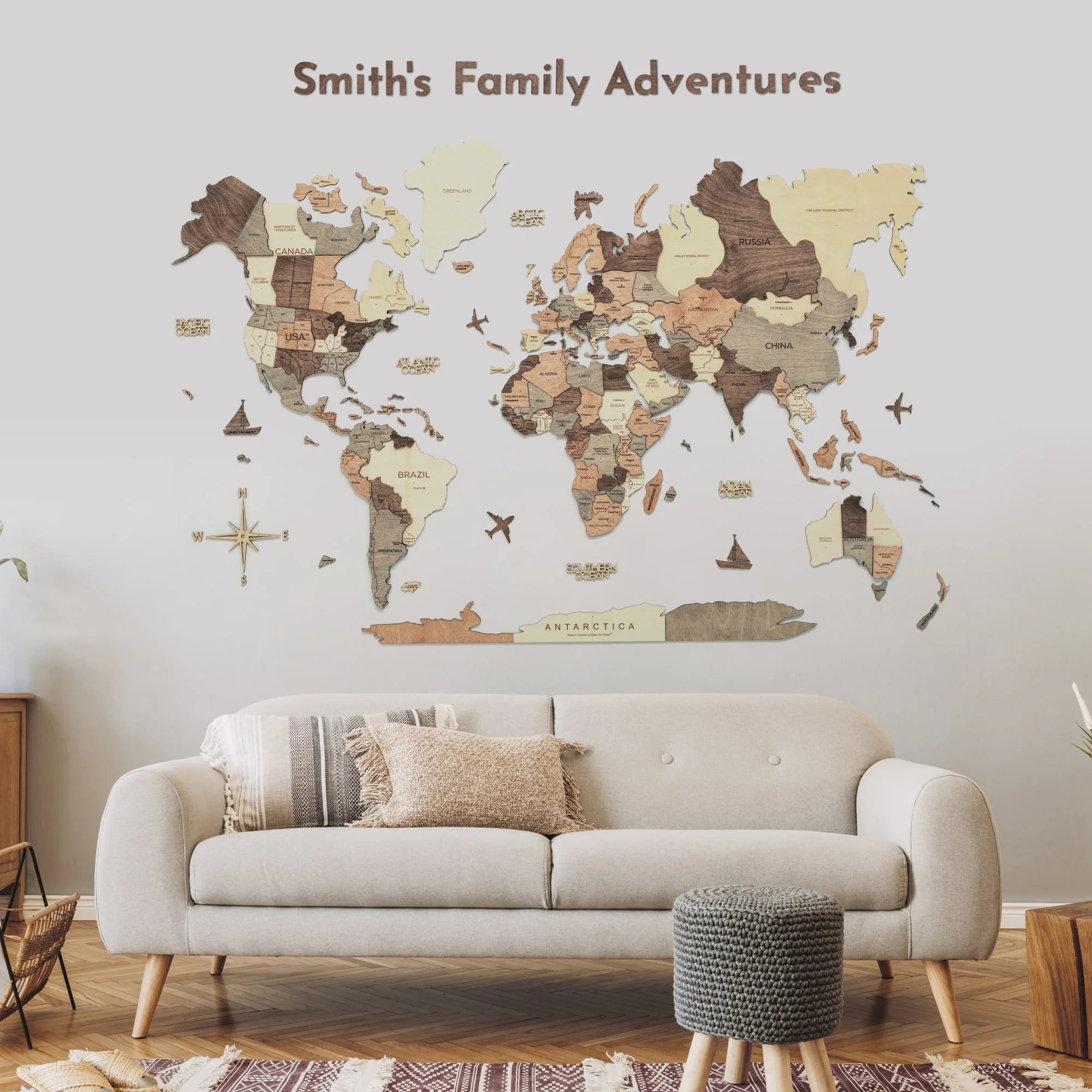 Wooden Map Quotes - Image 9