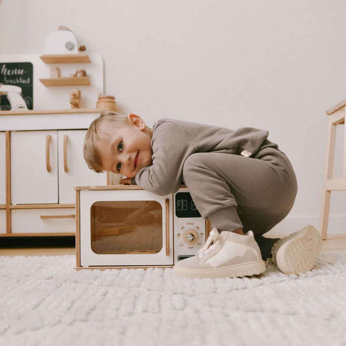Wooden Microwave Toy - Image 5