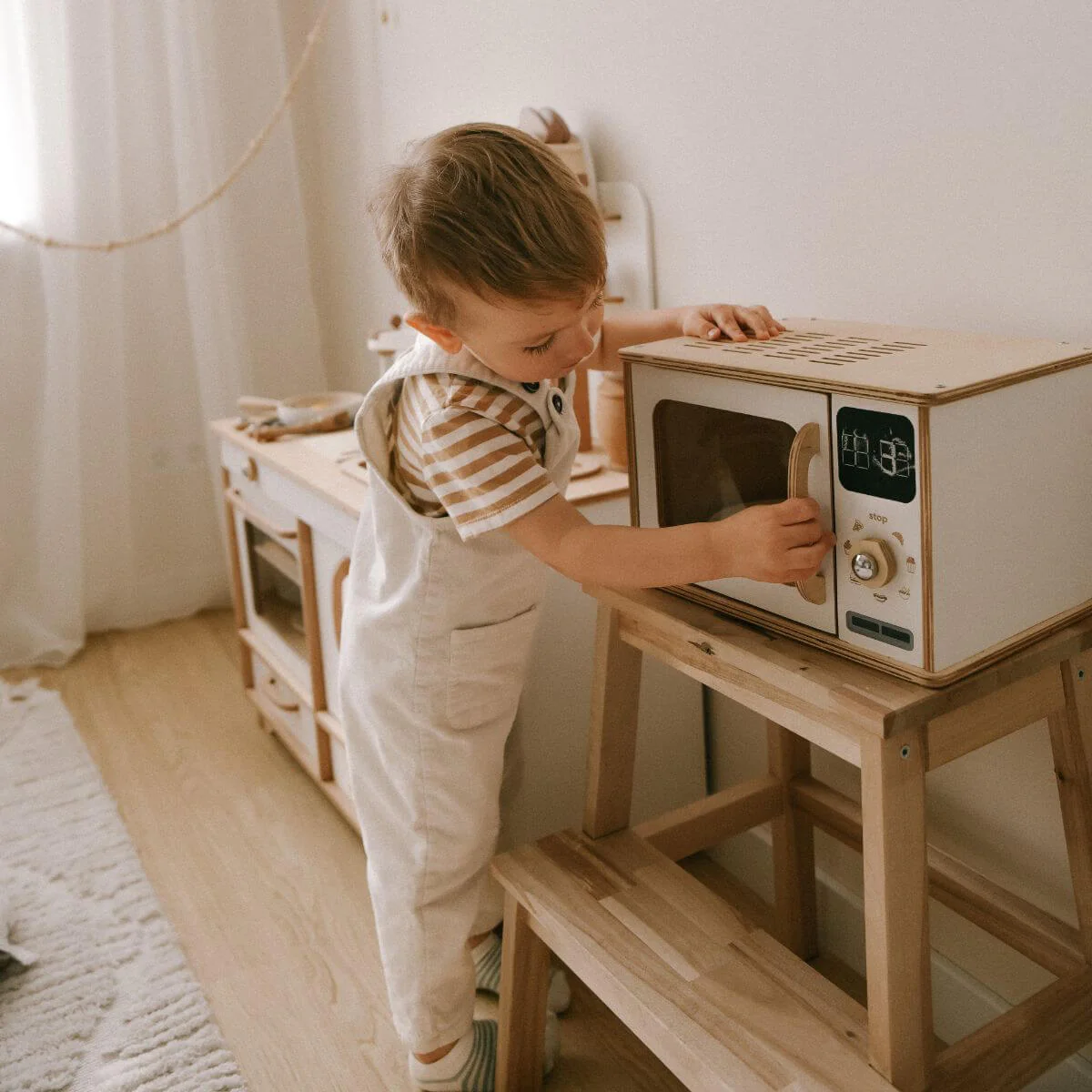Wooden Microwave Toy - Image 6