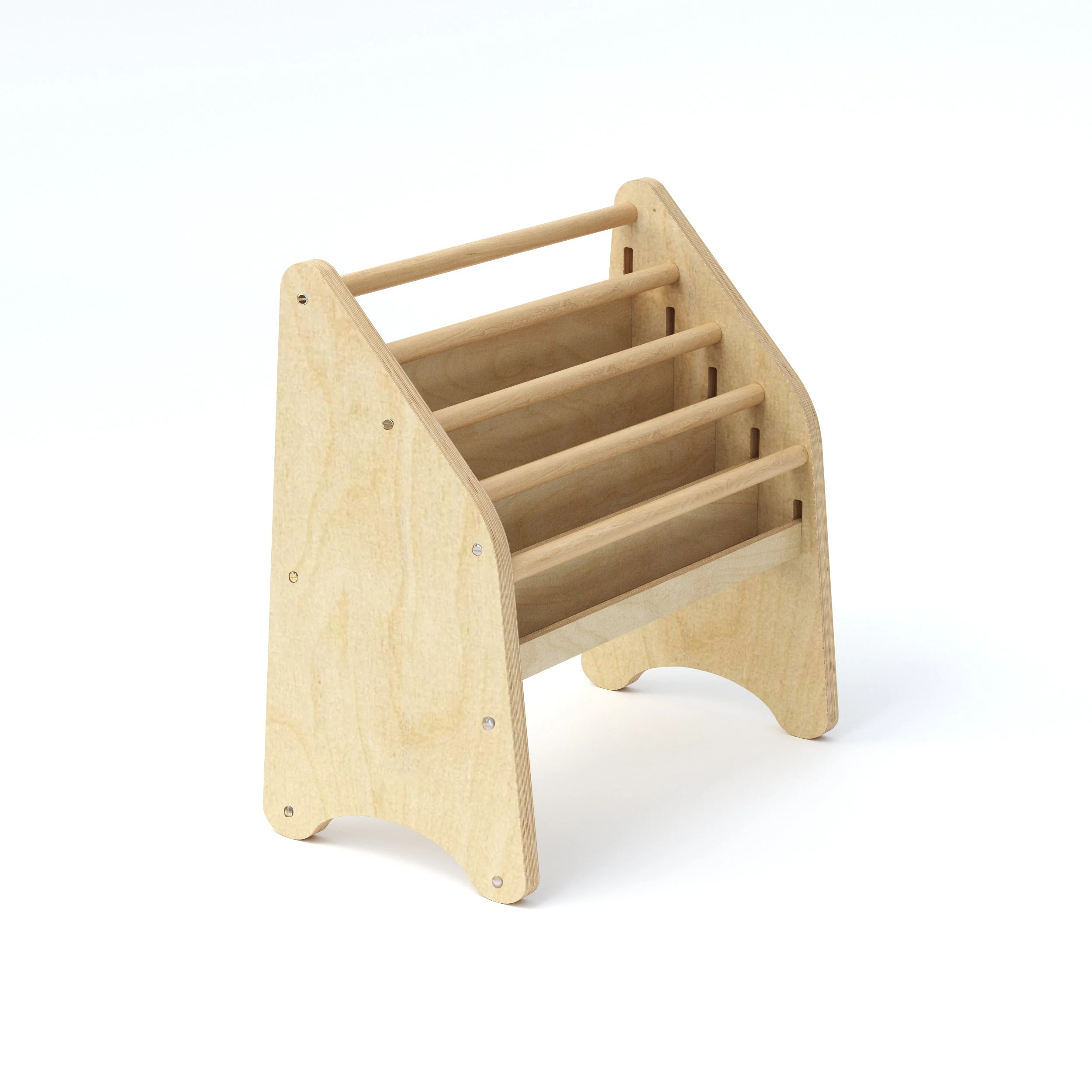 Wooden Montessori Bookshelf - Image 6