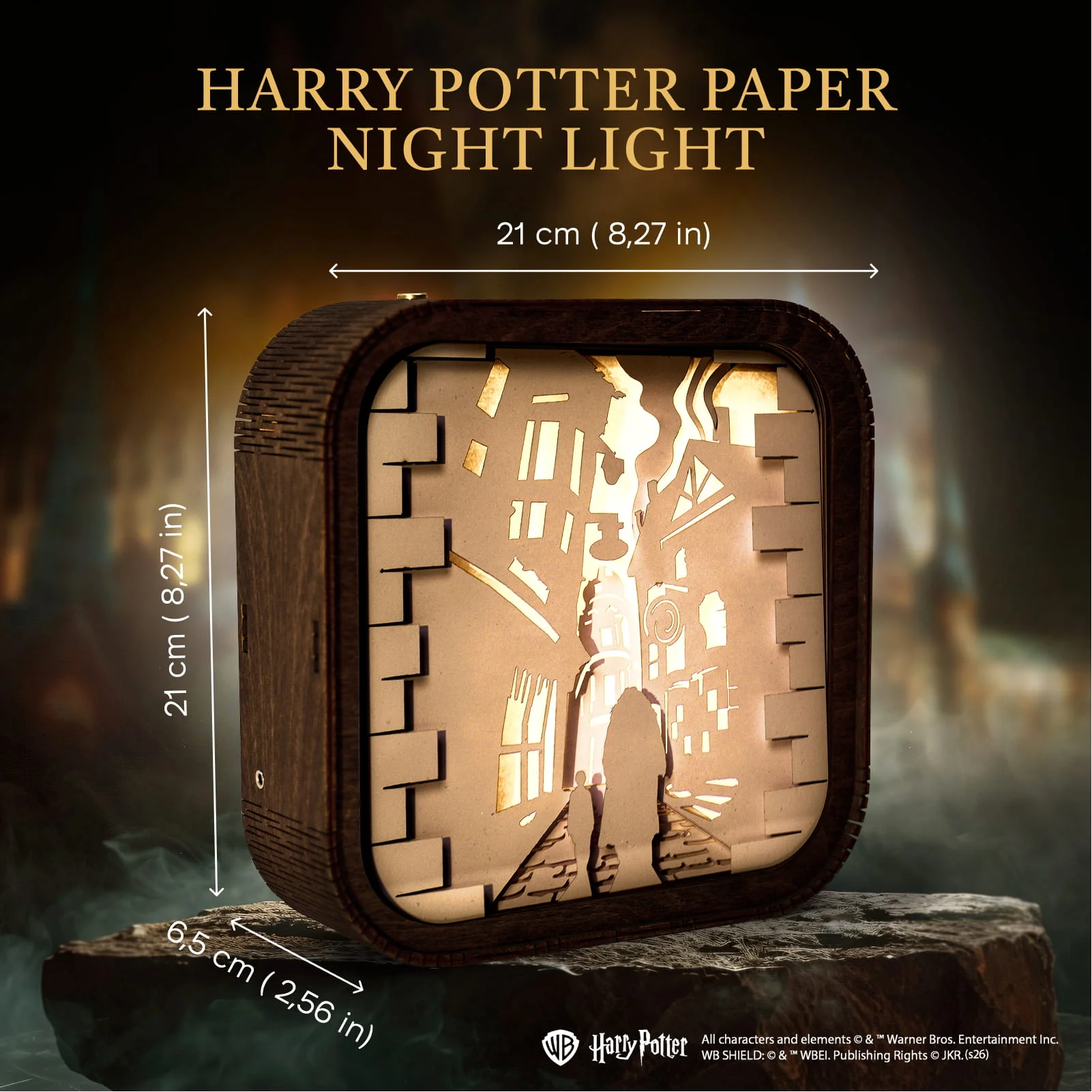 Wooden Harry Potter Night Light - Diagon Alley - Image 13