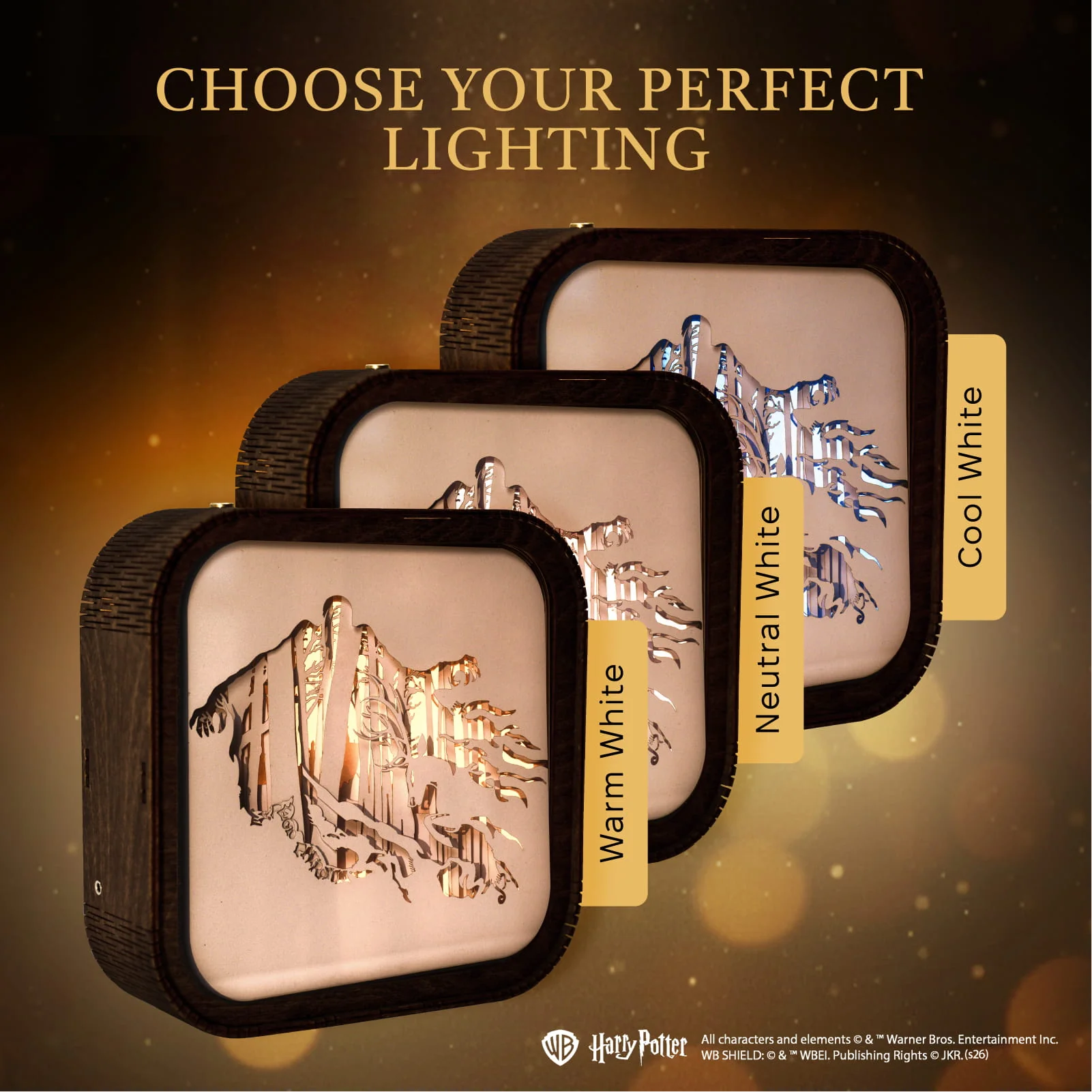 Wooden Harry Potter Night Light - Expecto Patronum - Image 13