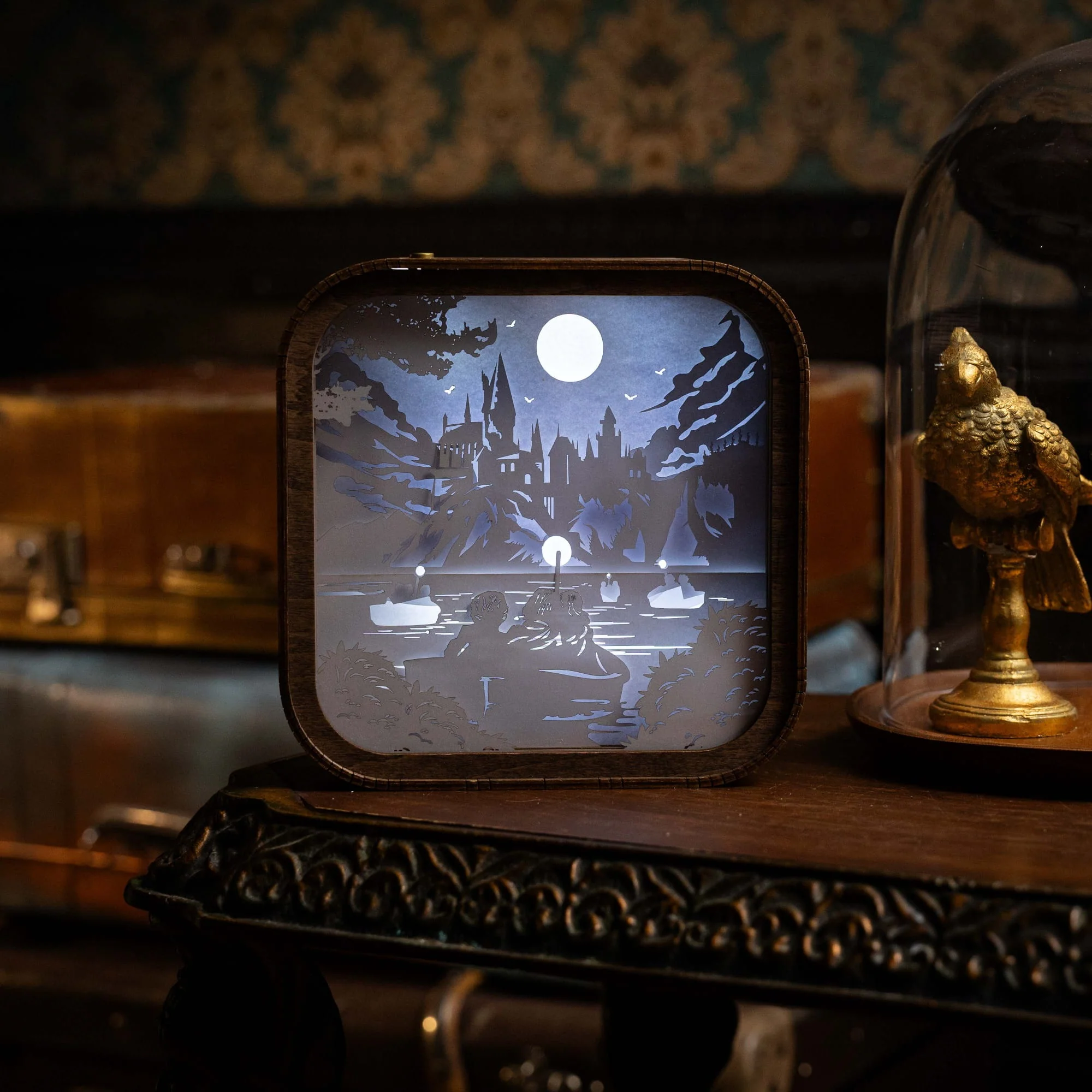 Wooden Harry Potter Night Light - Journey to Hogwarts - Image 6