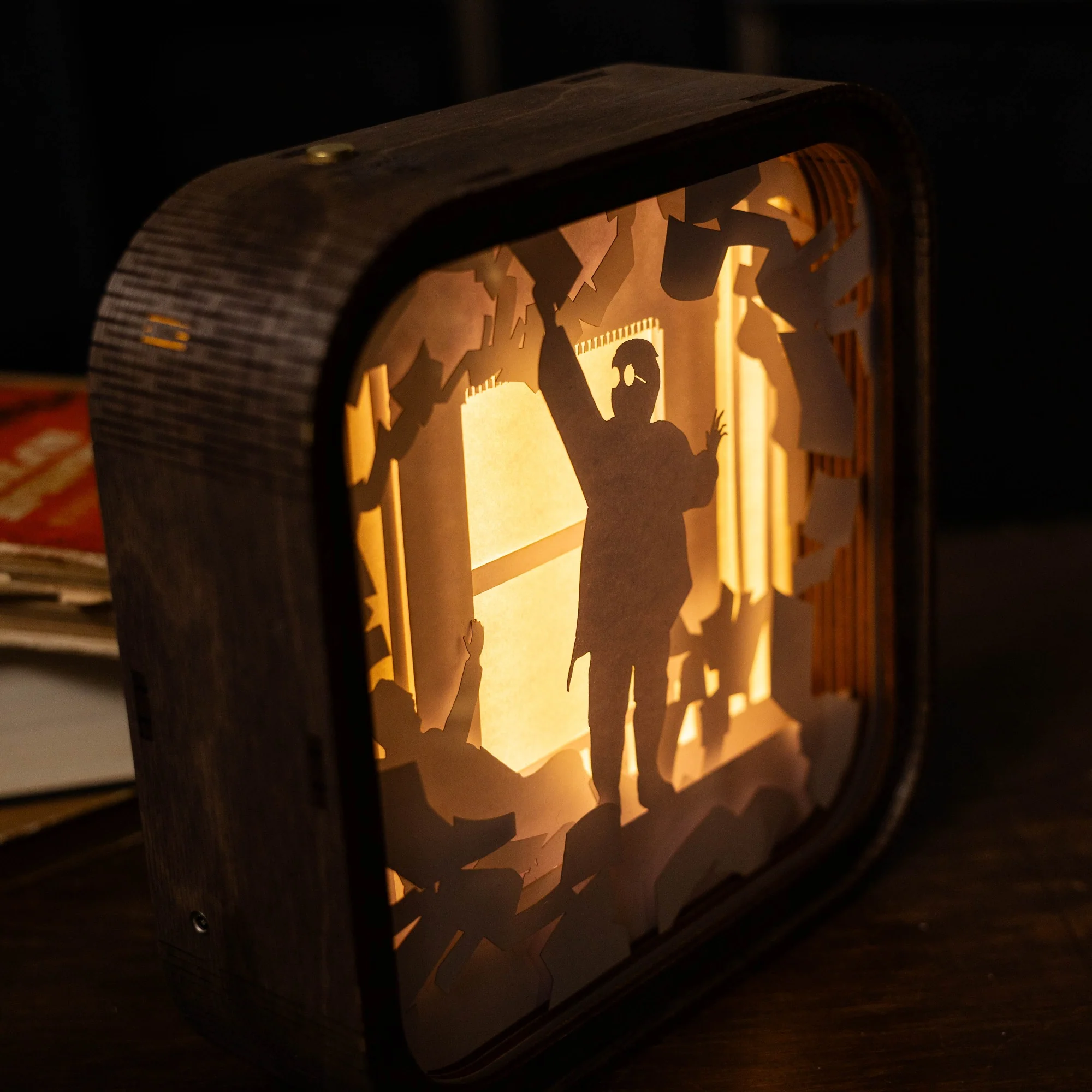 Wooden Harry Potter Night Light - No Post on Sundays - Image 3