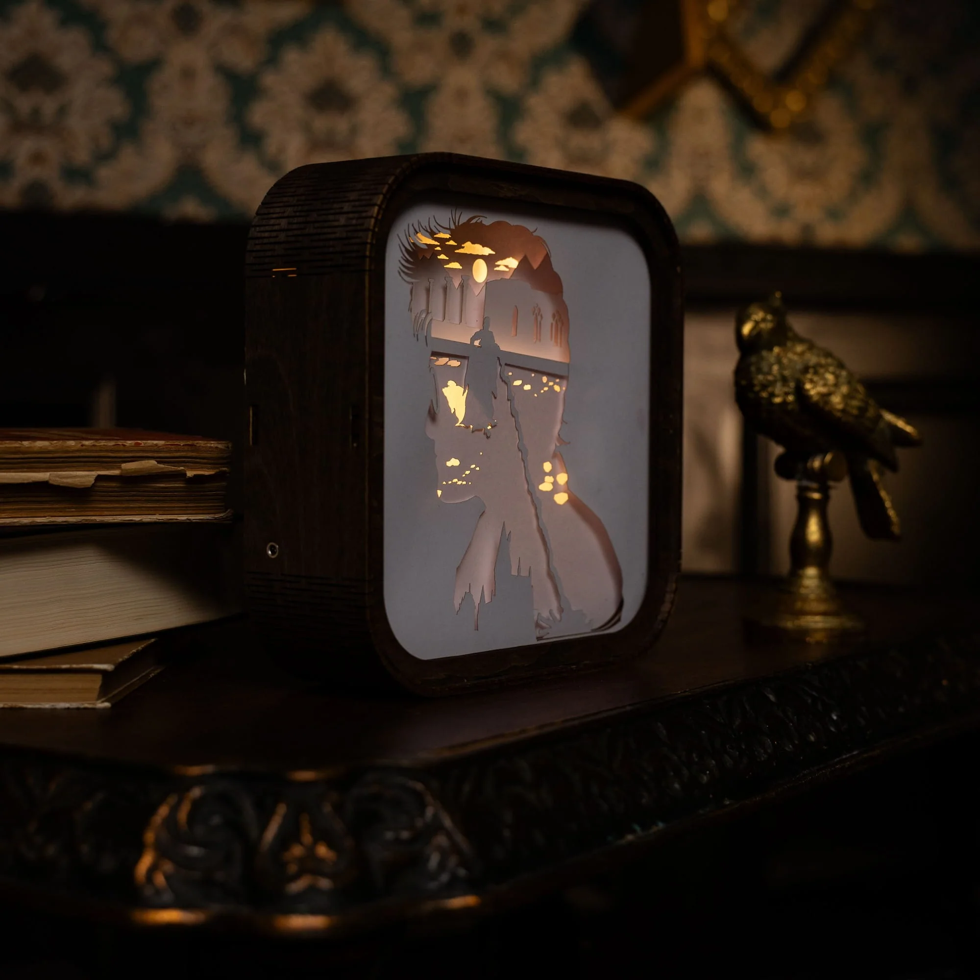 Wooden Harry Potter Night Light - The Final Battle - Image 3