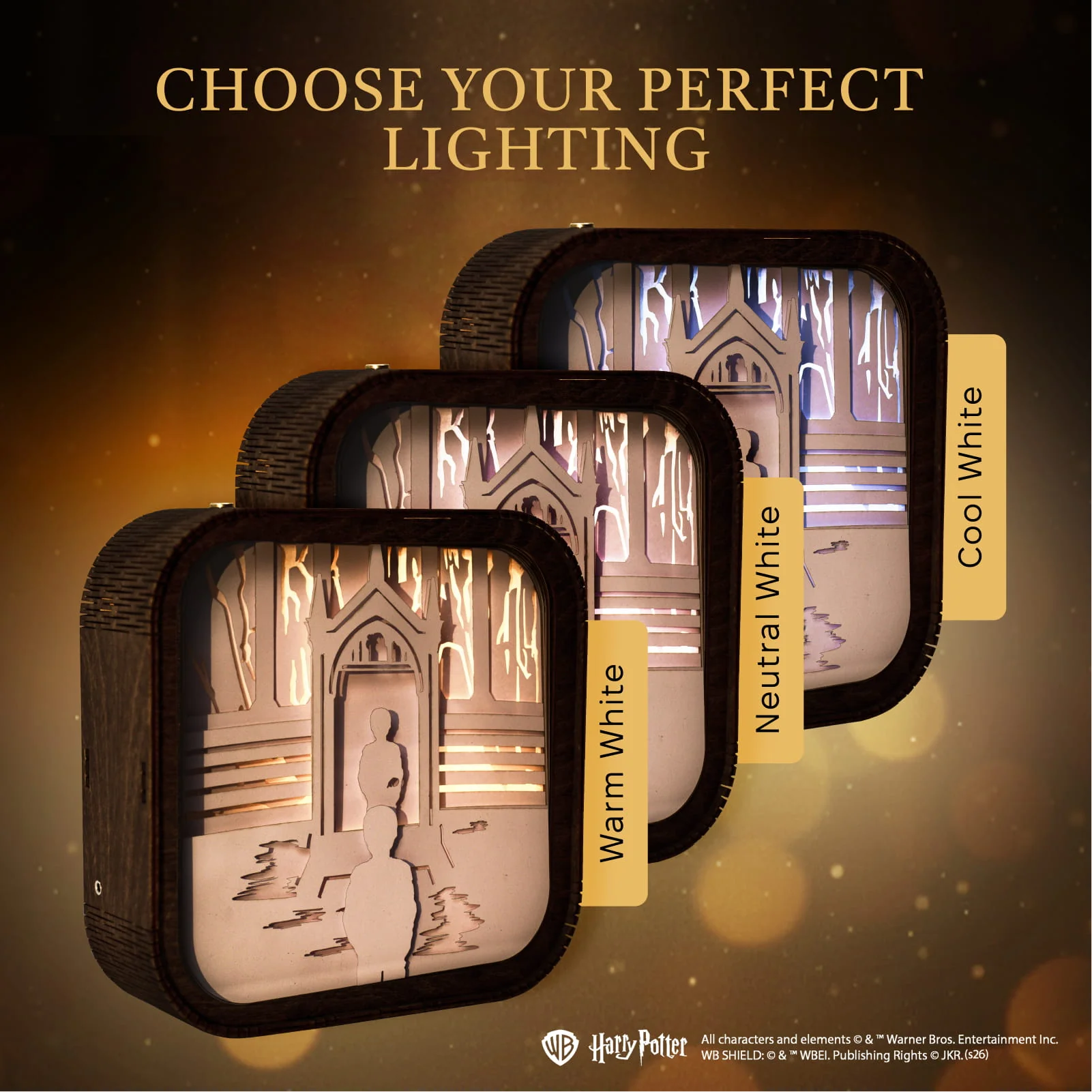Wooden Harry Potter Night Light - The Mirror of Erised - Image 10