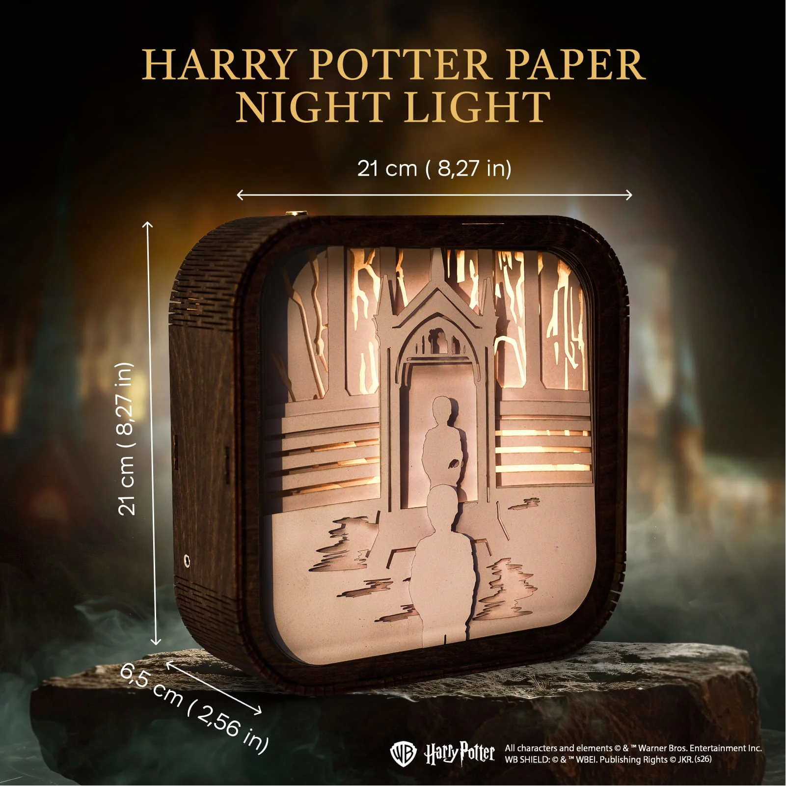 Wooden Harry Potter Night Light - The Mirror of Erised - Image 11