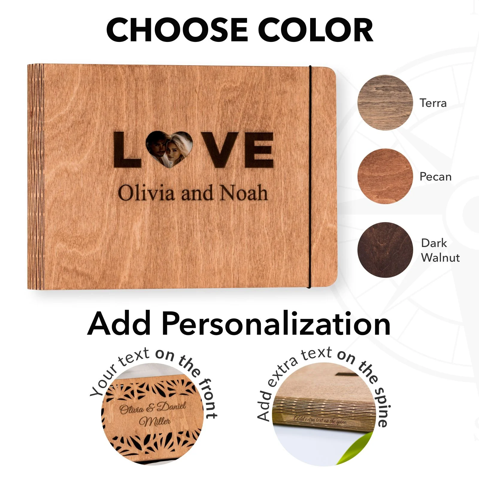 Wooden Photo Album - Image 3