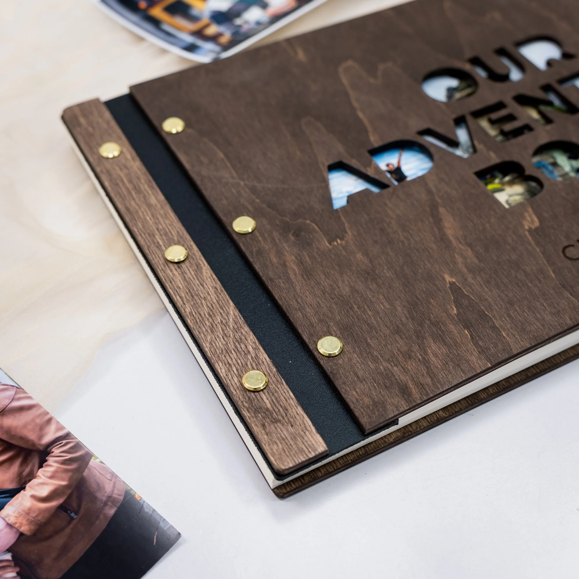 Wooden Photo Album - Adventure - Image 5