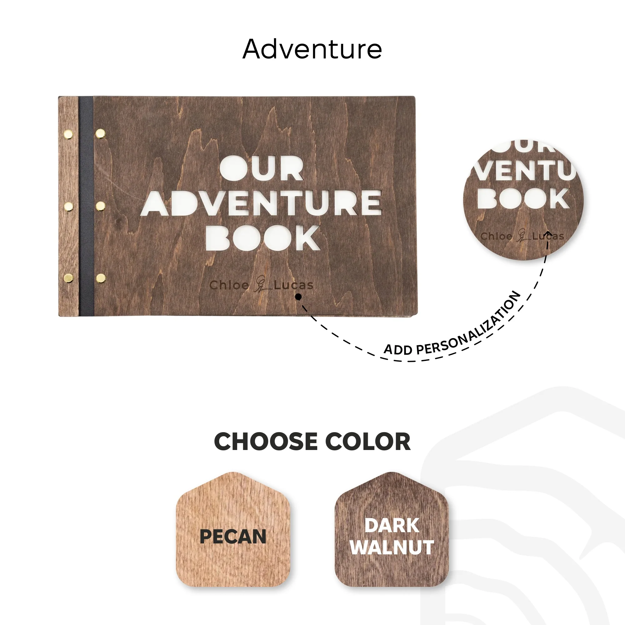 Wooden Photo Album - Adventure - Image 6