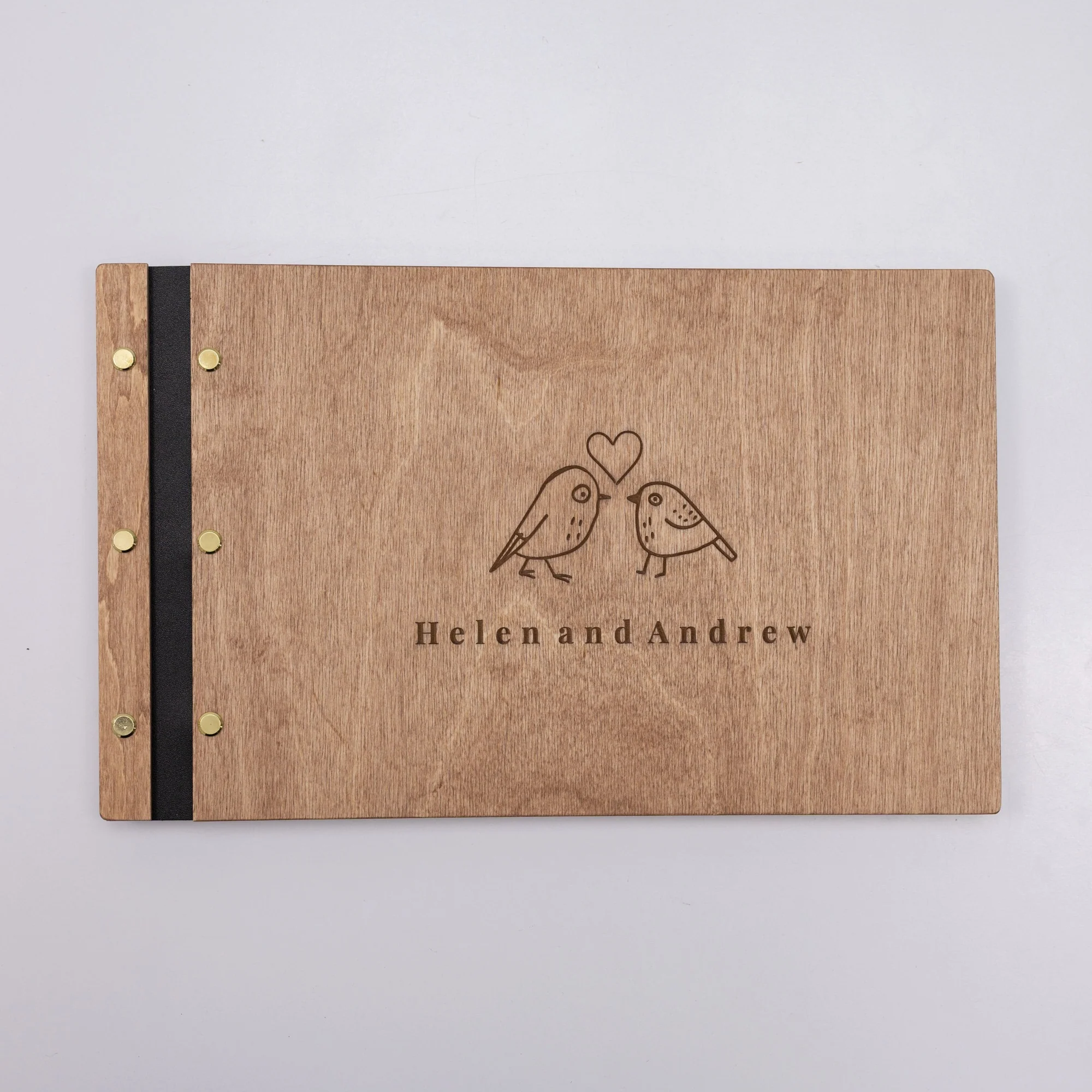 Wooden Photo Album - Birds - Image 5