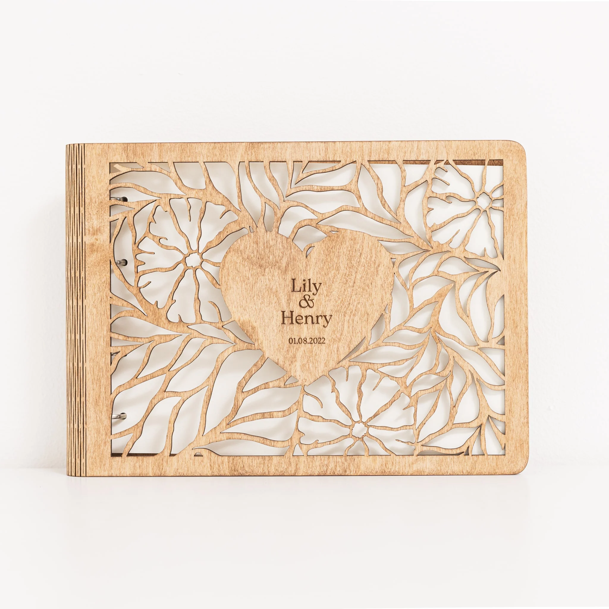 Wooden Photo Album - Bloomheart - Image 5