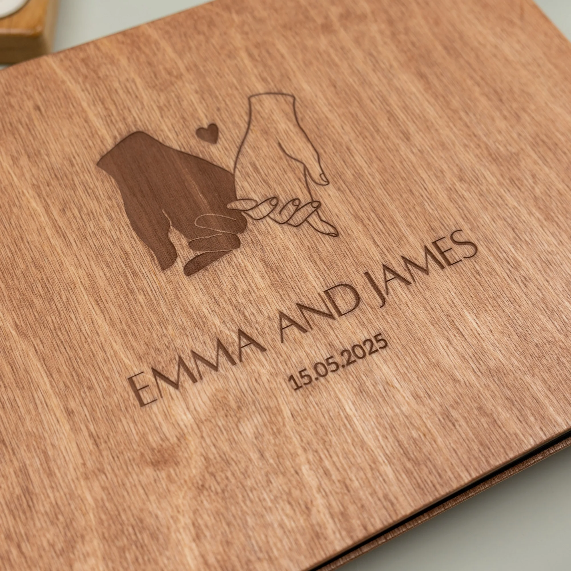 Wooden Photo Album - Silhouette - Image 2
