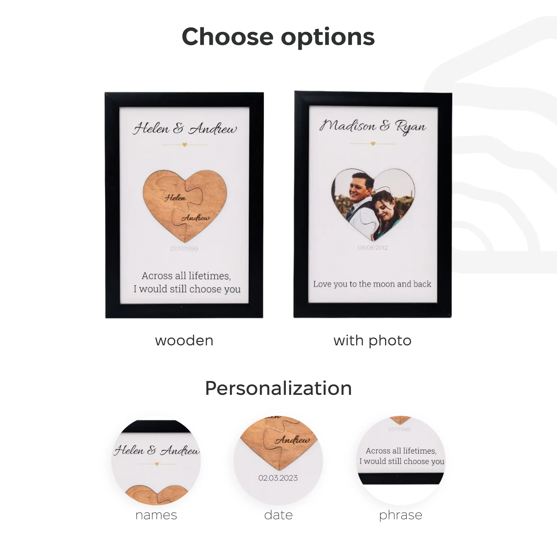 Wooden Poster Puzzle - Heart - Image 16