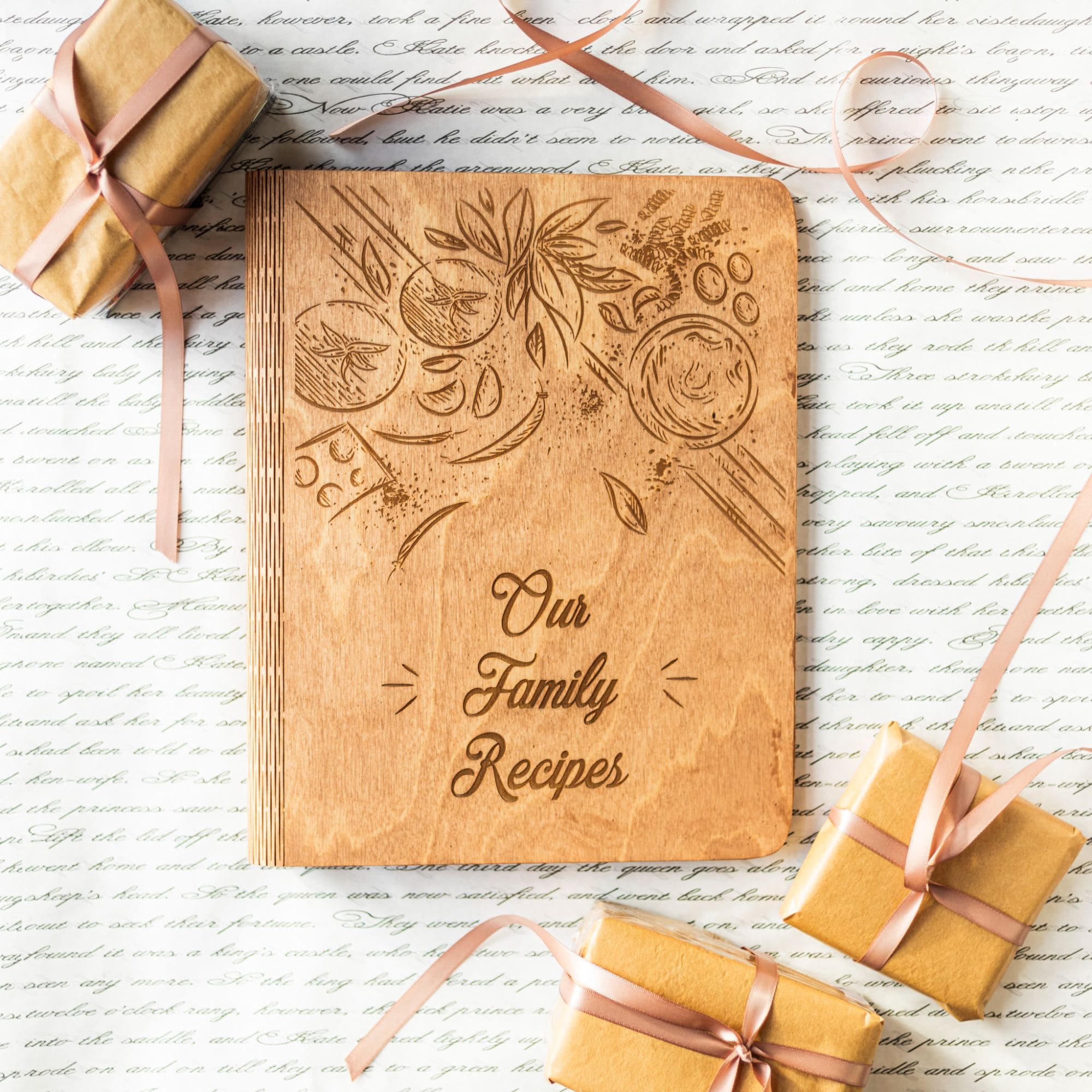 Wooden Recipe Book – Tomatoes Theme - Image 7