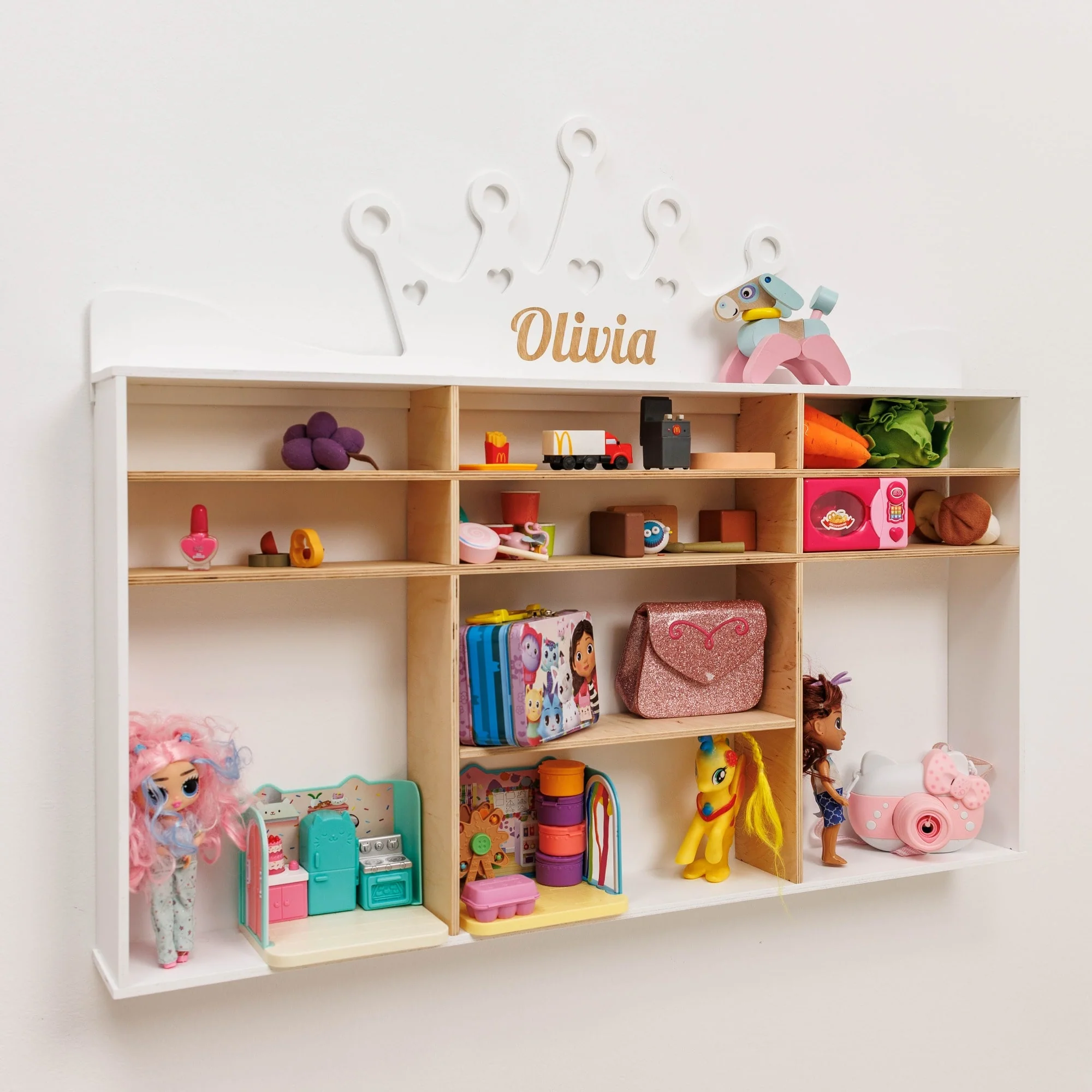 Wooden Toy Organizer - Crown - Image 7