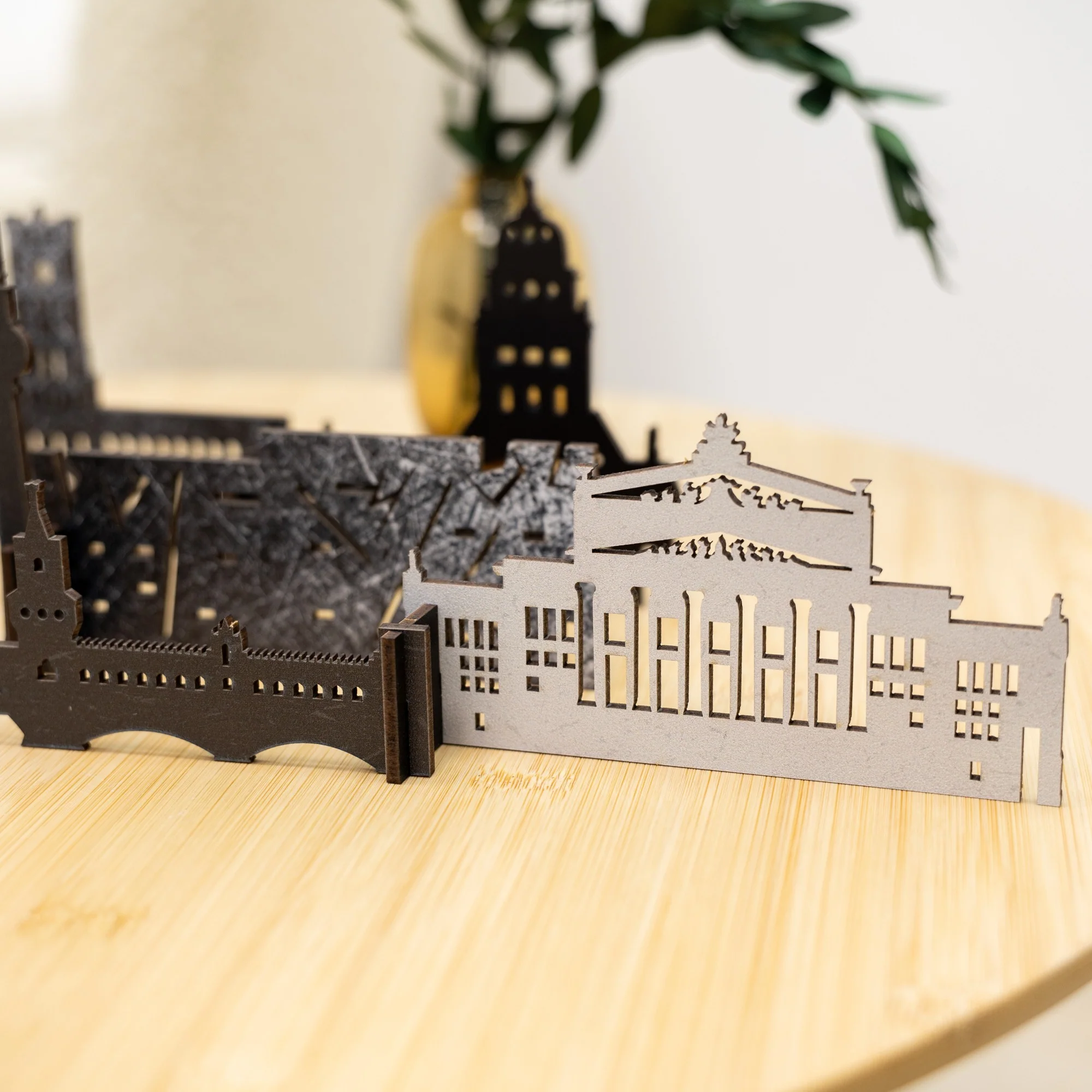 Wooden Travel Decor Memory City – Berlin - Image 3