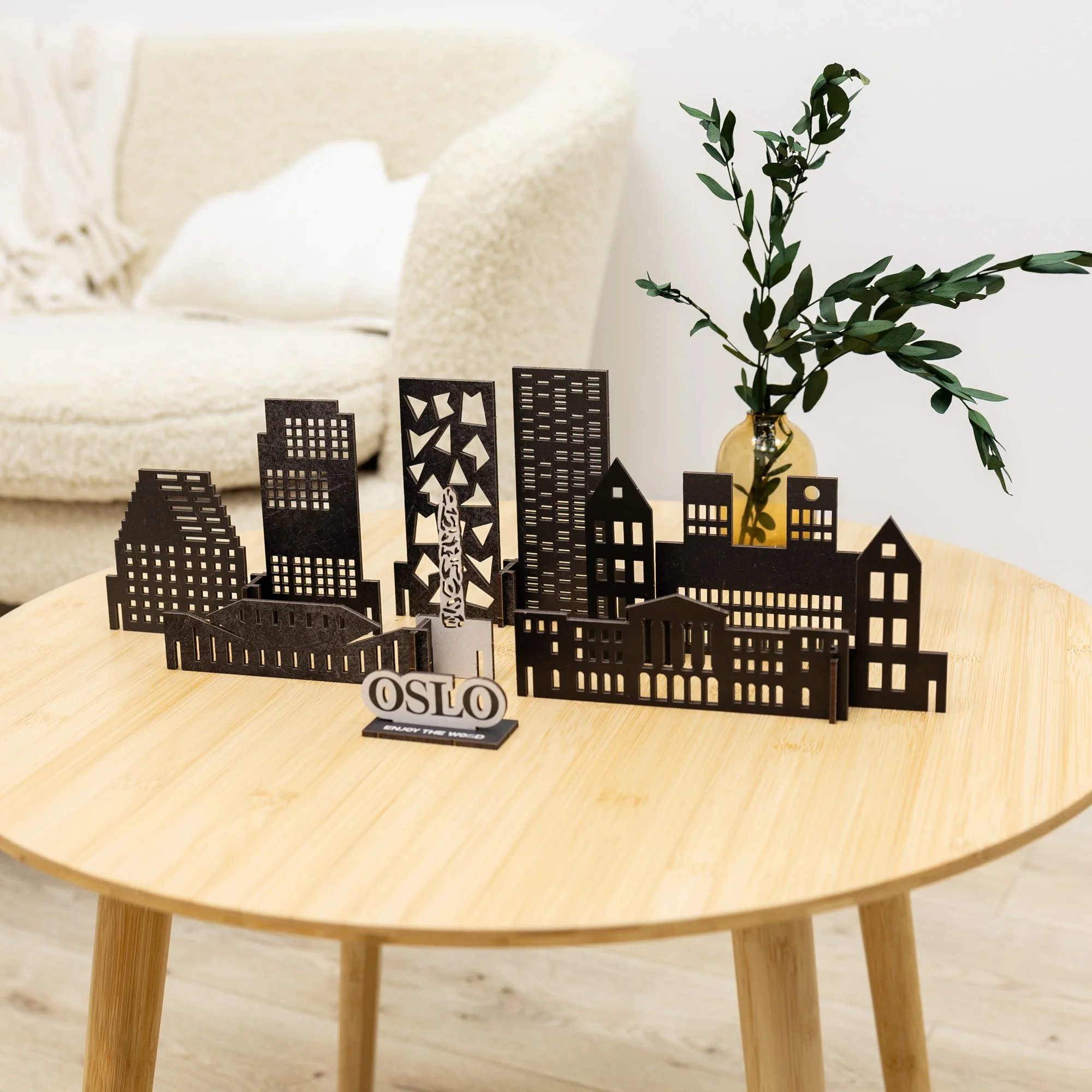 Wooden Travel Decor Memory City – Oslo - Image 10
