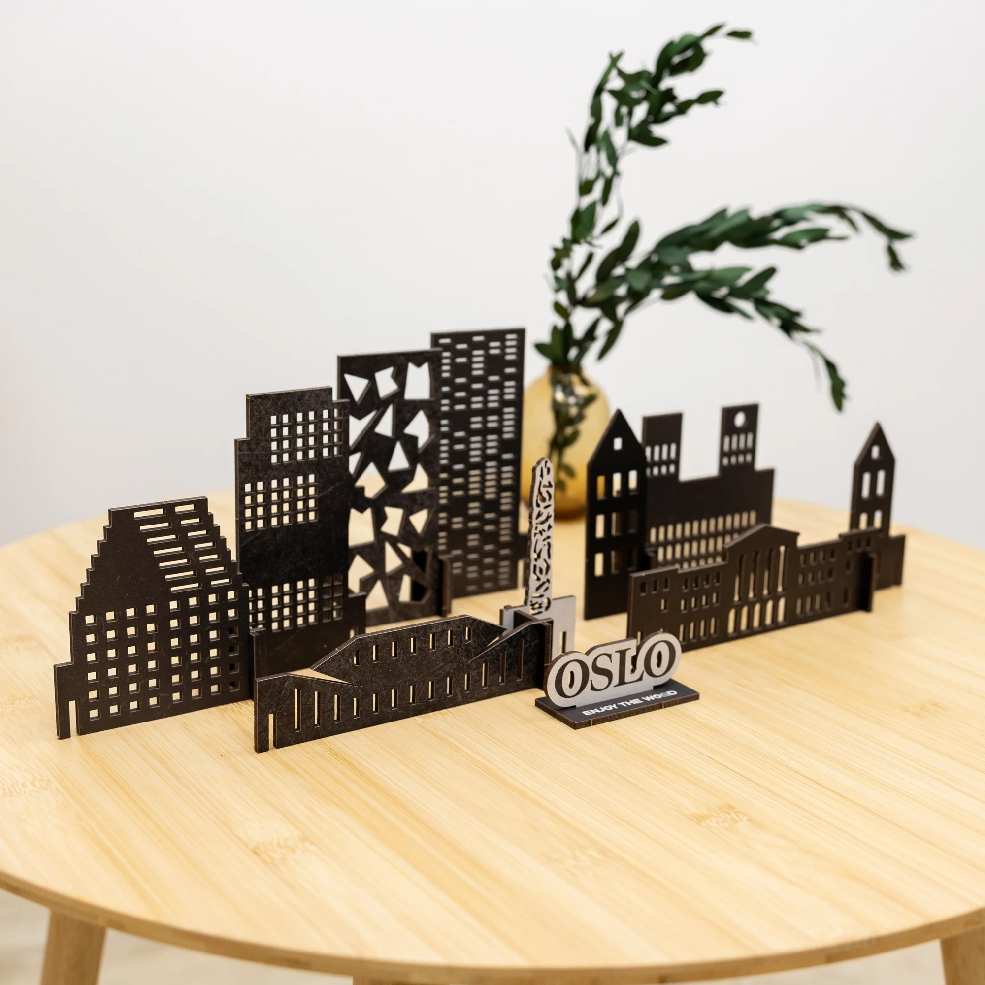 Wooden Travel Decor Memory City – Oslo - Image 7