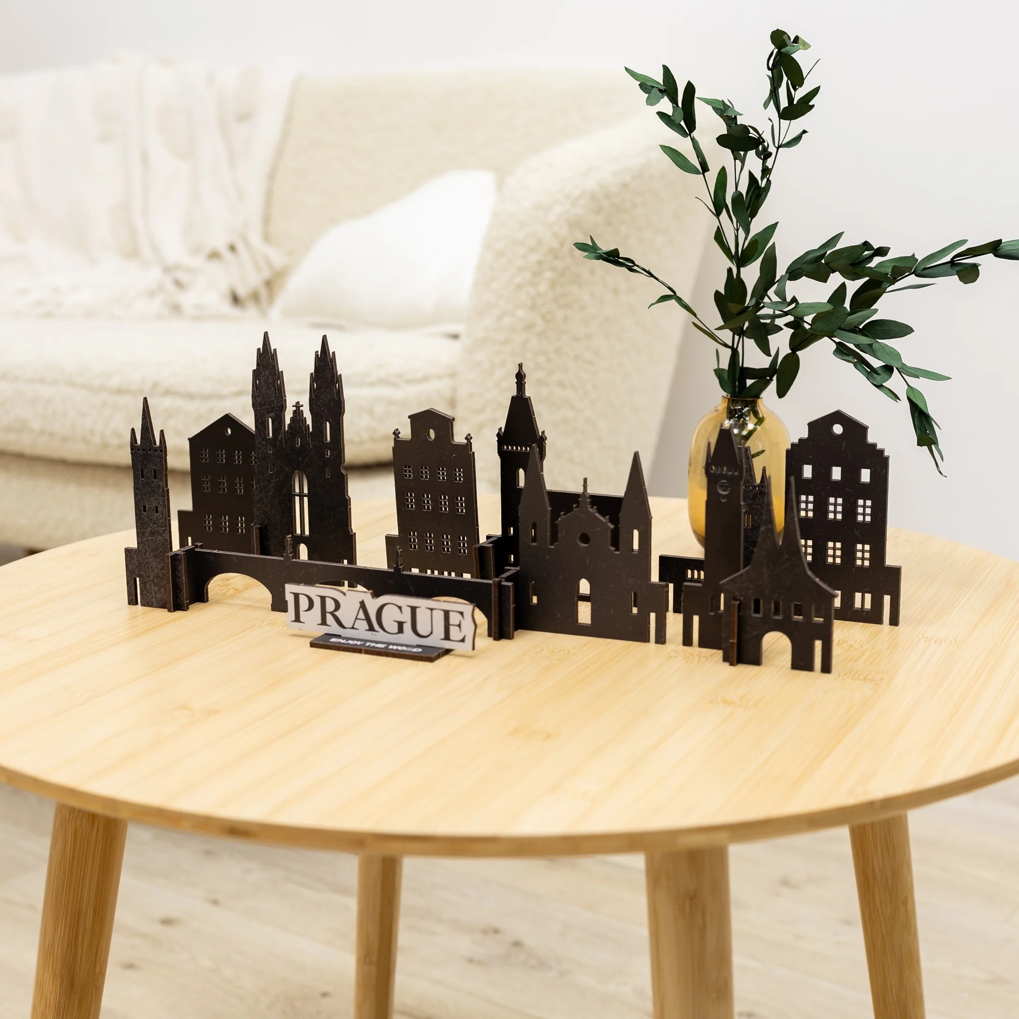 Wooden Travel Decor Memory City – Prague - Image 10