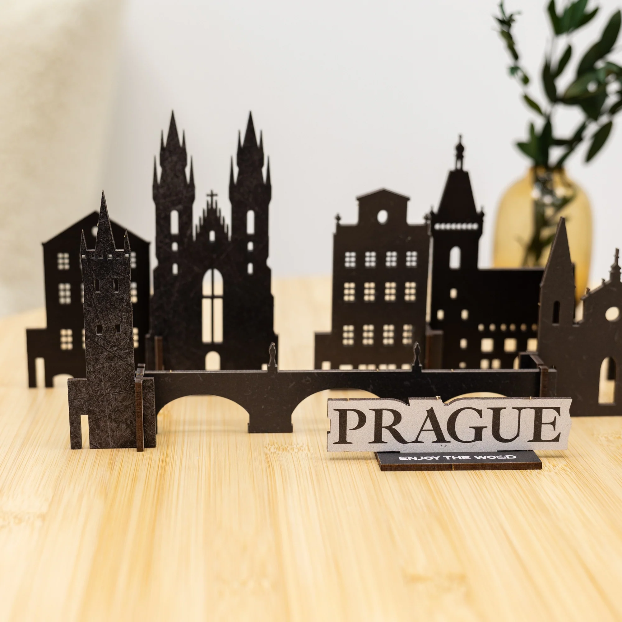 Wooden Travel Decor Memory City – Prague - Image 6