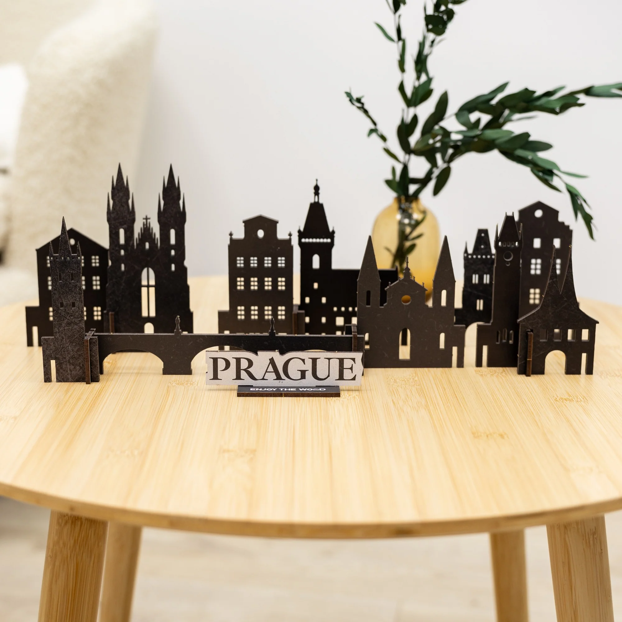 Wooden Travel Decor Memory City – Prague - Image 8