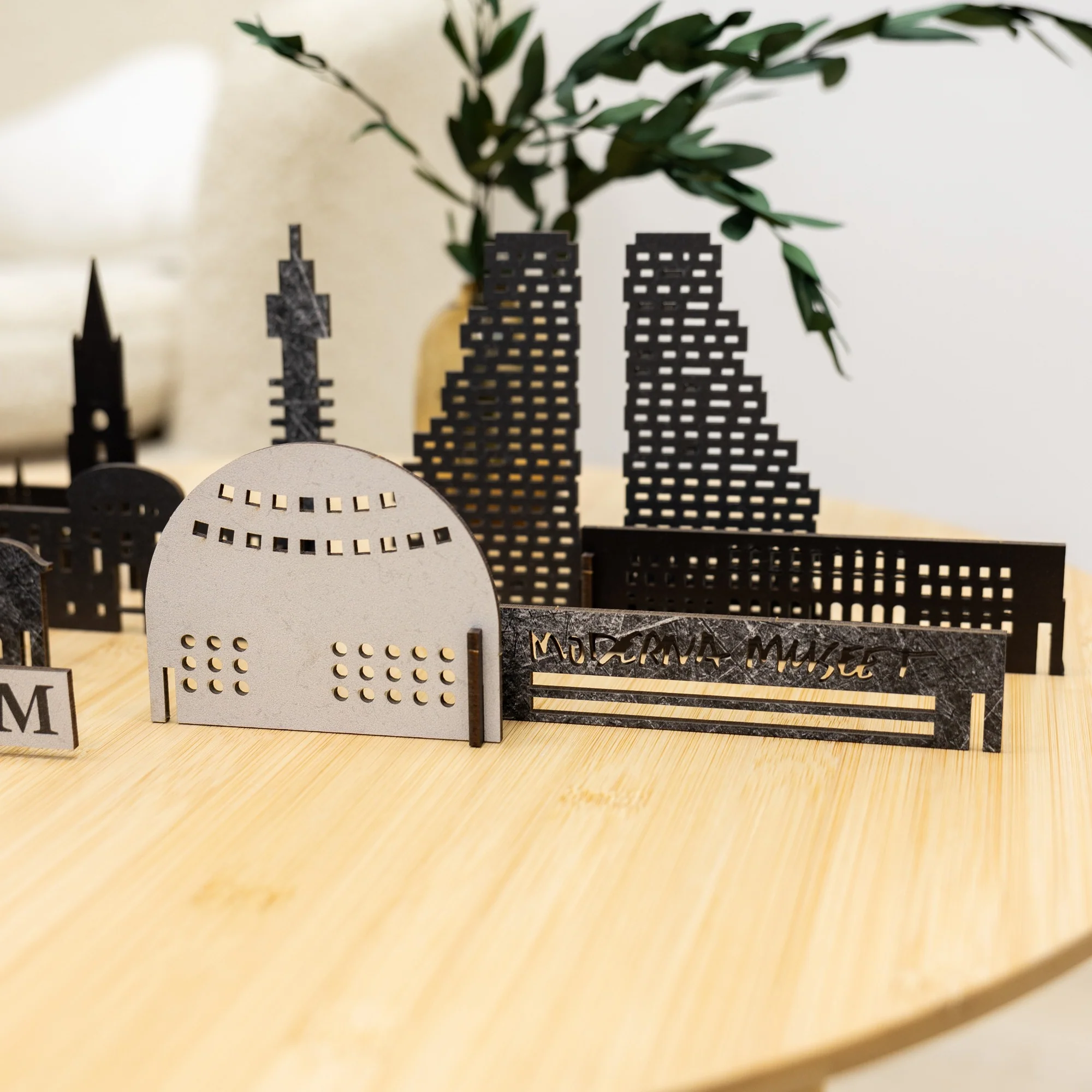 Wooden Travel Decor Memory City – Stockholm - Image 8