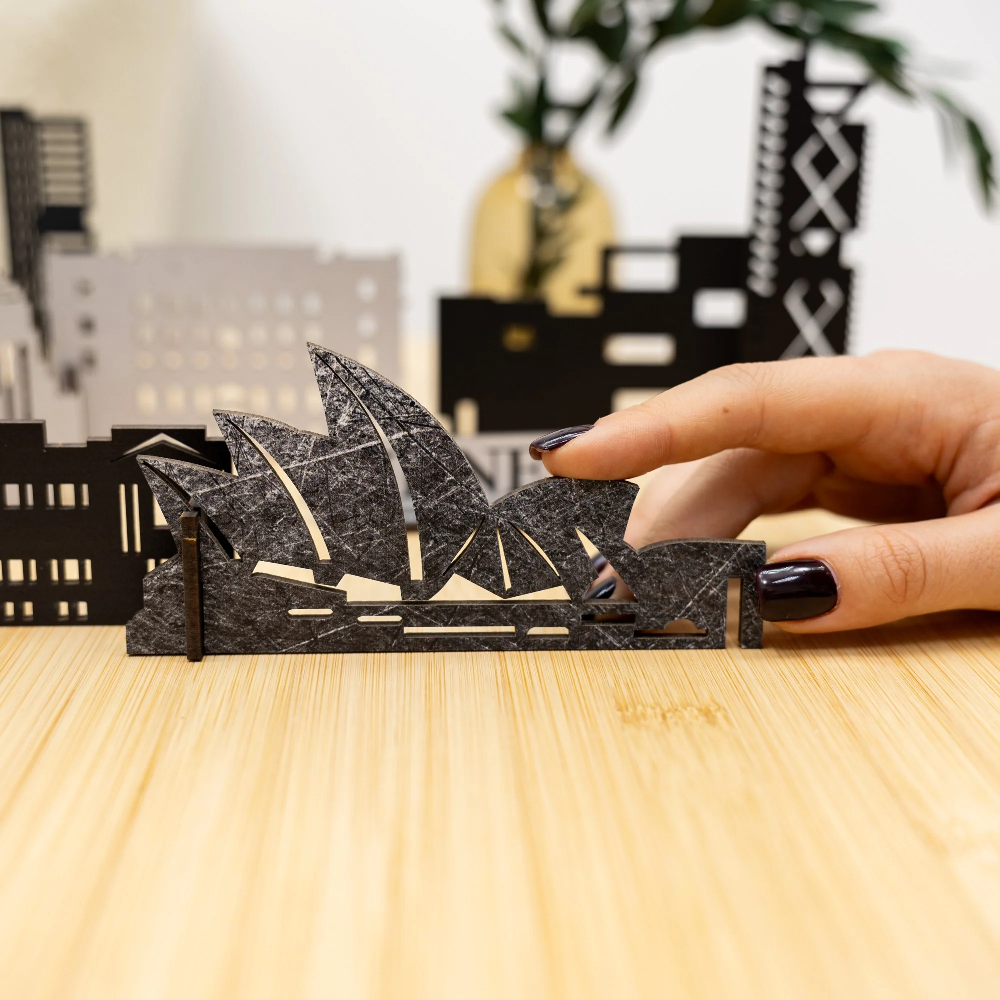 Wooden Travel Decor Memory City – Sydney - Image 7